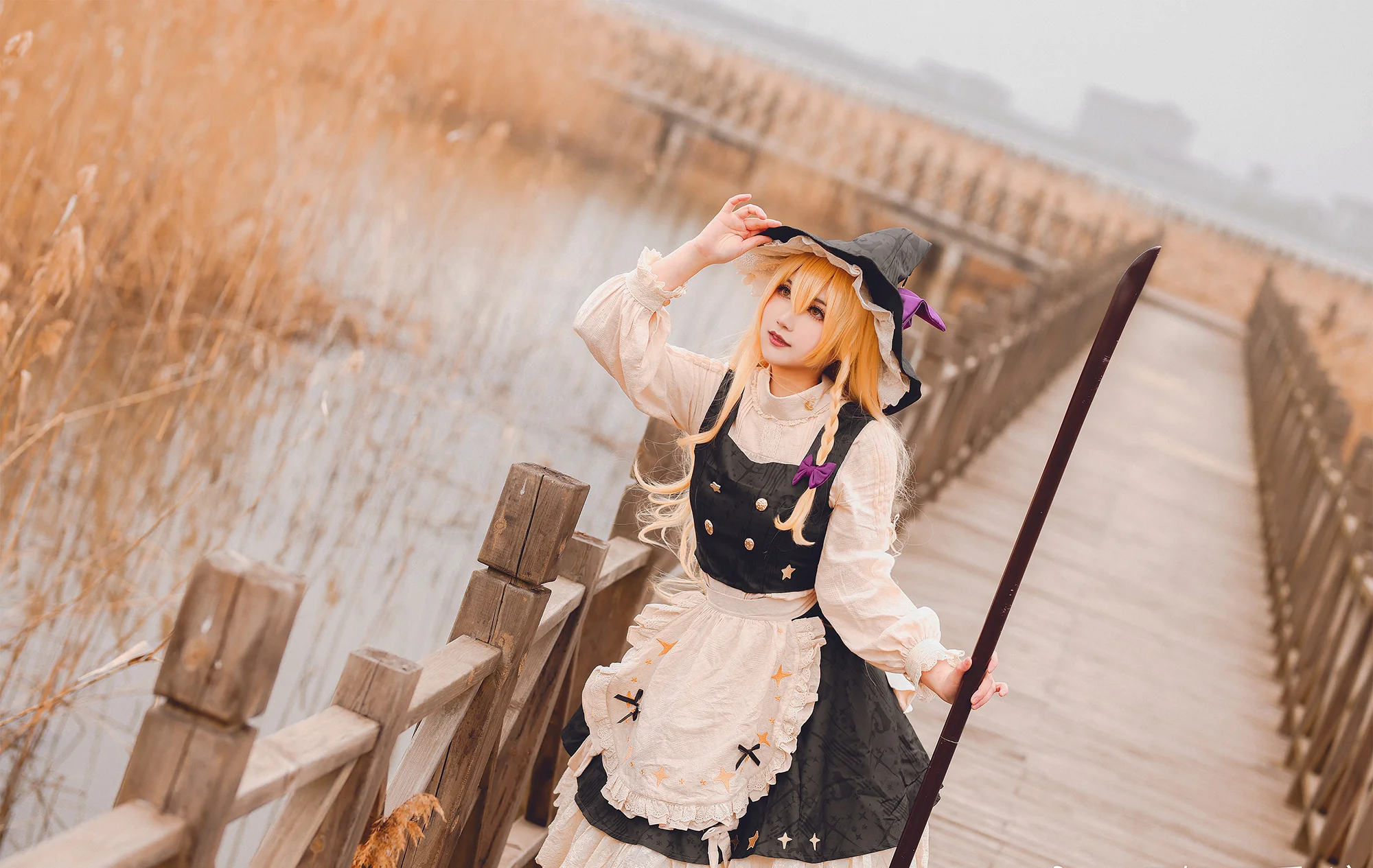 《东方Project》雾雨魔理沙COS写真