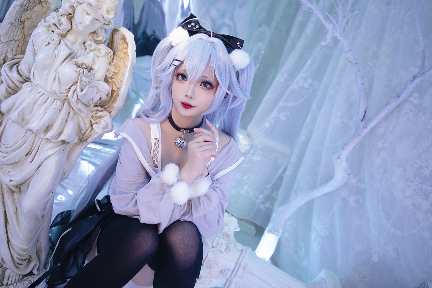 《少女前线:云图计划》芙洛伦COS写真