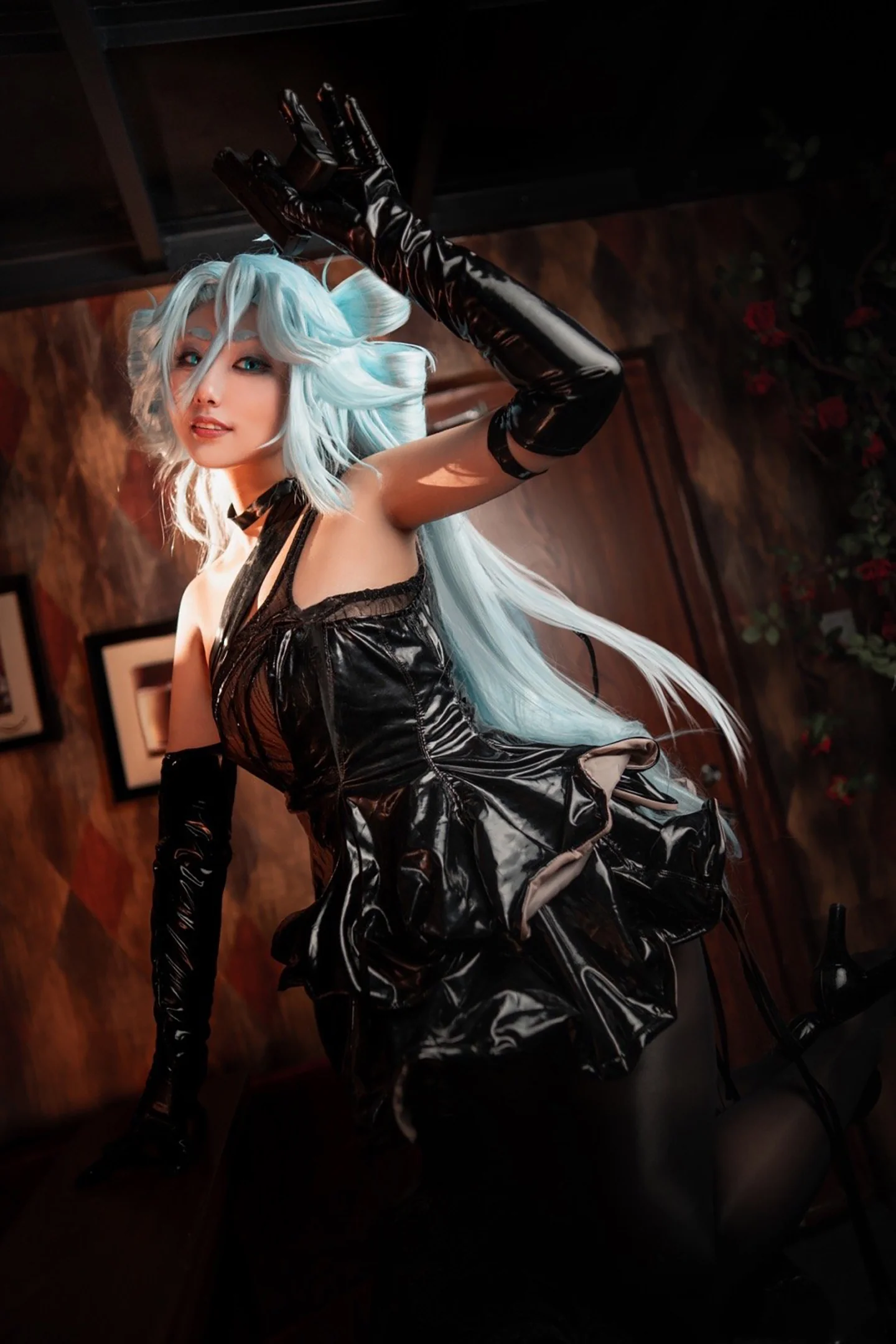 《少女前线》PA-15 香槟怪盗COS写真