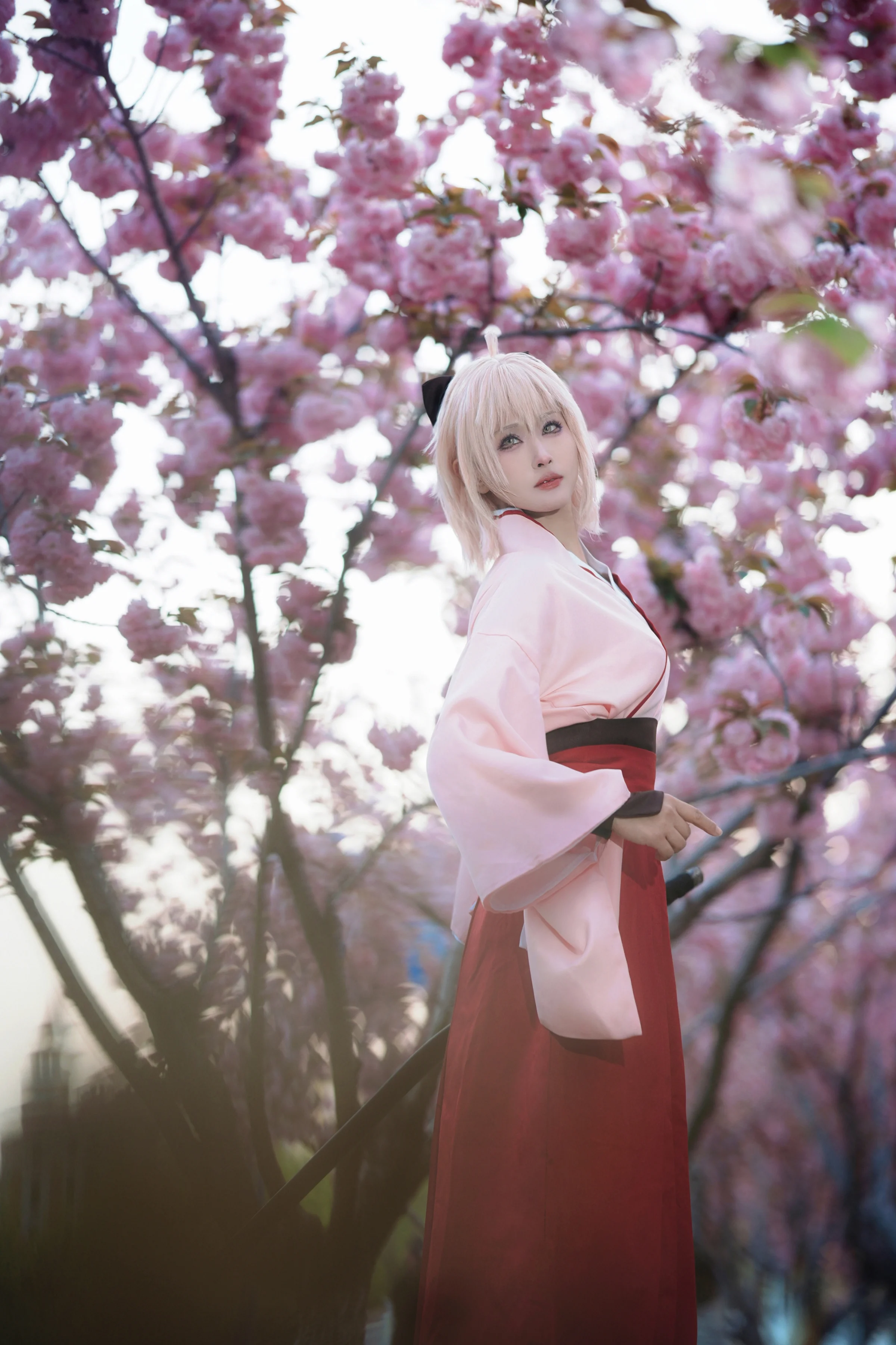 fate 冲田总司 澪绫COS写真新作