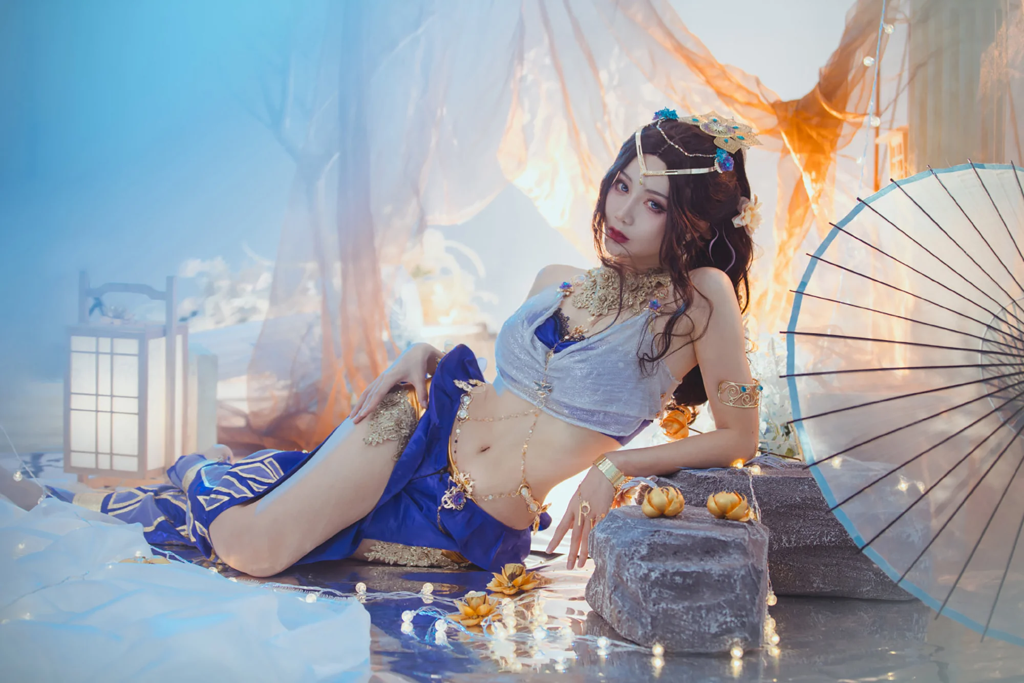 《永劫无间》迦南花无痕COS写真