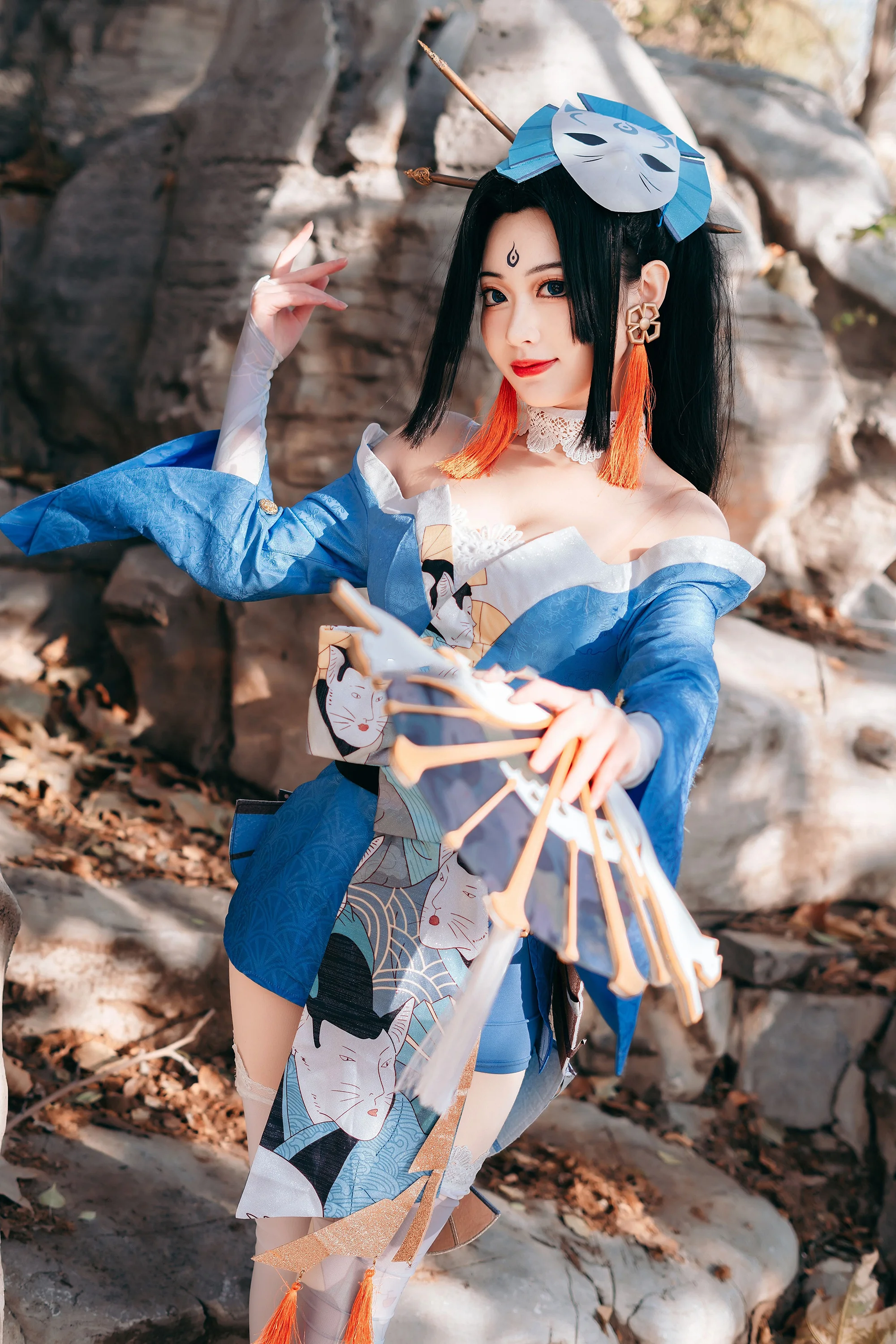 《王者荣耀》不知火舞 魅语COS写真