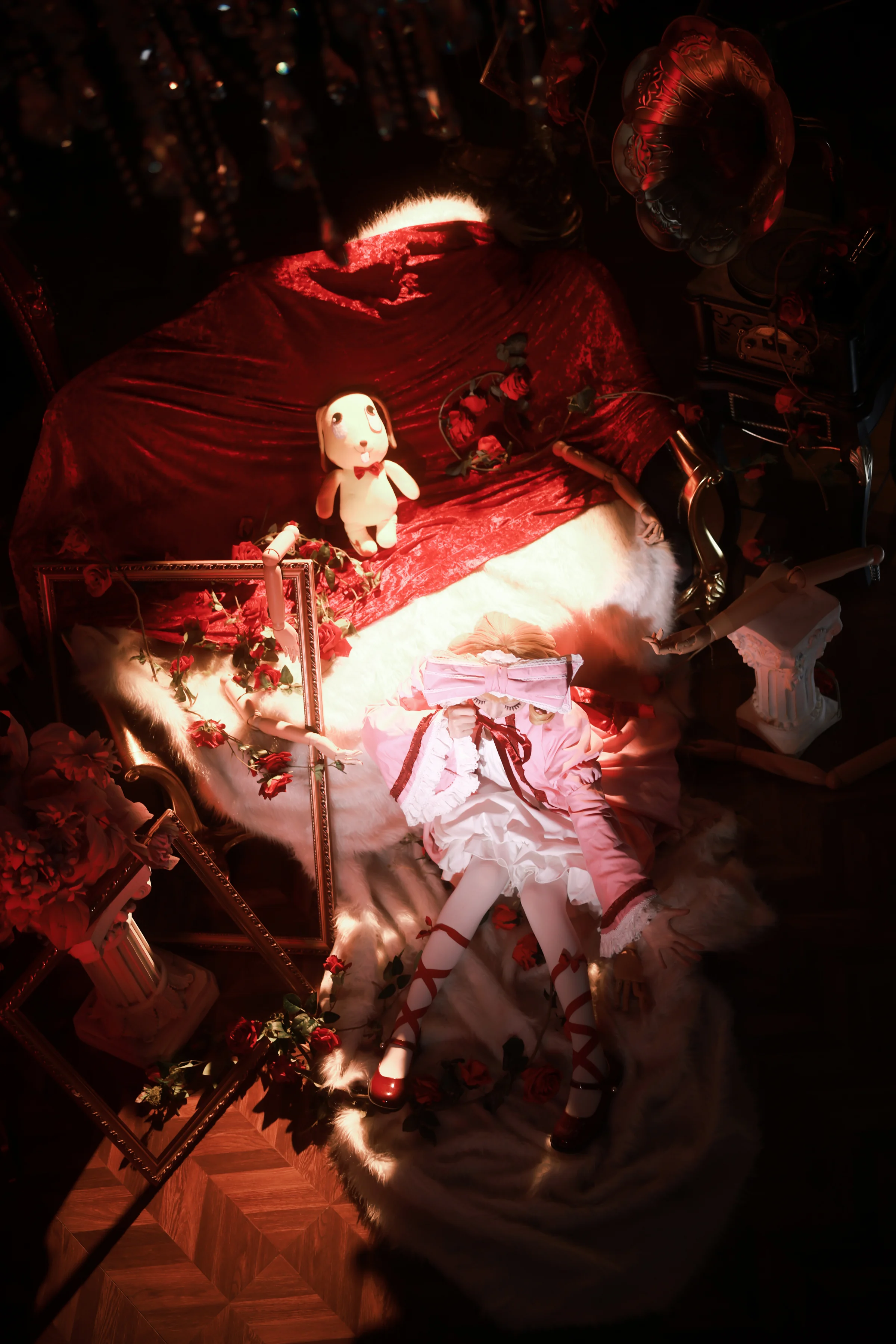 《蔷薇少女》真红&雏莓COS写真