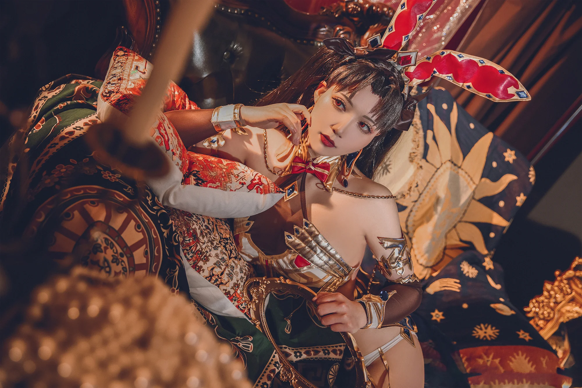 《FGO》伊什塔尔•兔女郎同人COS写真