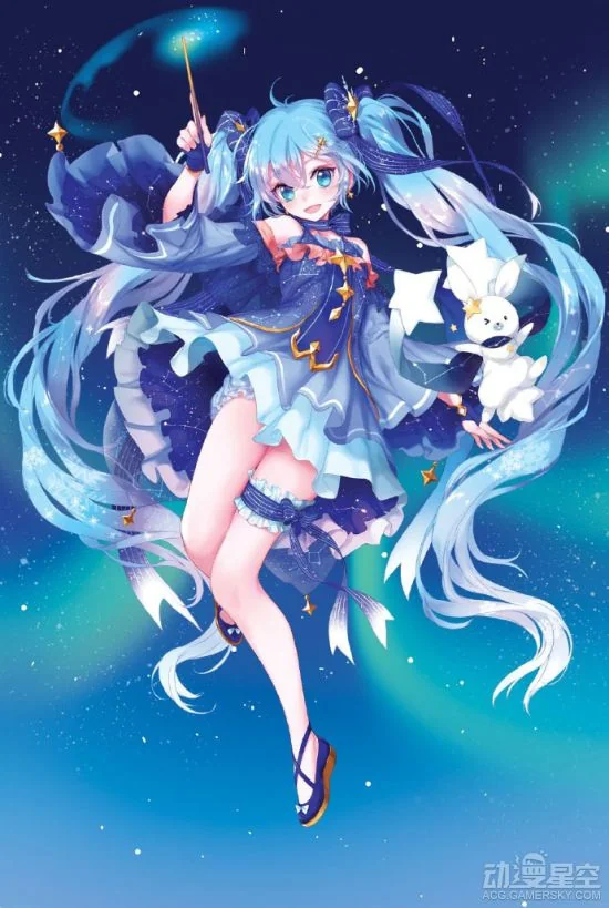 2017年雪初音官方美图赏 Q版小萝莉萌翻人｜高清图片集