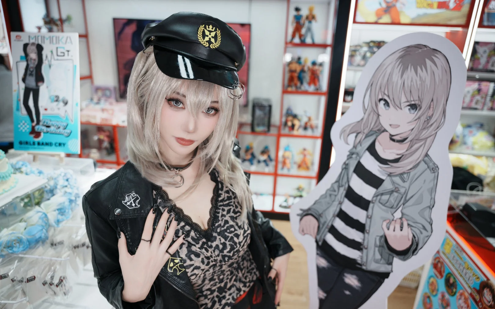 《少女乐队的呐喊》河原木桃香COS写真
