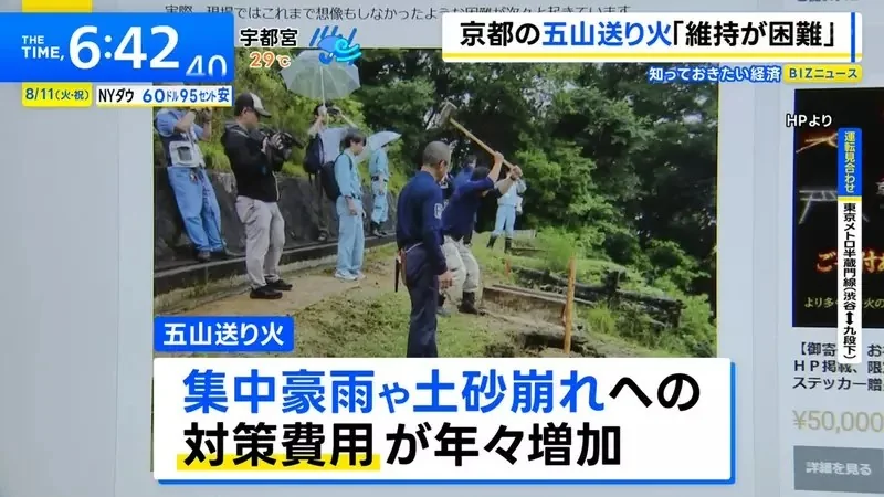 《京都五山送火》大文字篝火瀕臨消滅？希望透過群眾募資守護千年傳統｜高清图片集