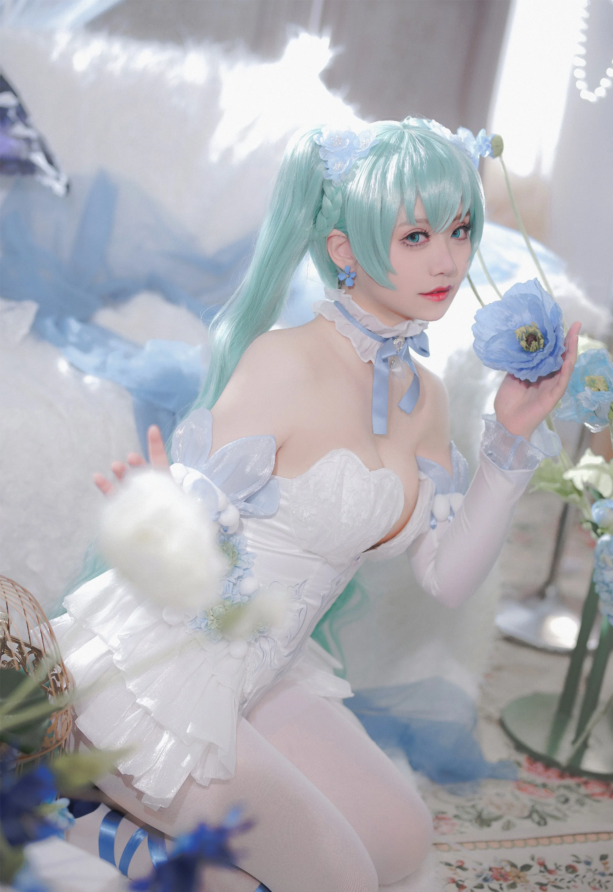 初音未来 • 粉蝶花精灵｜高清图片集