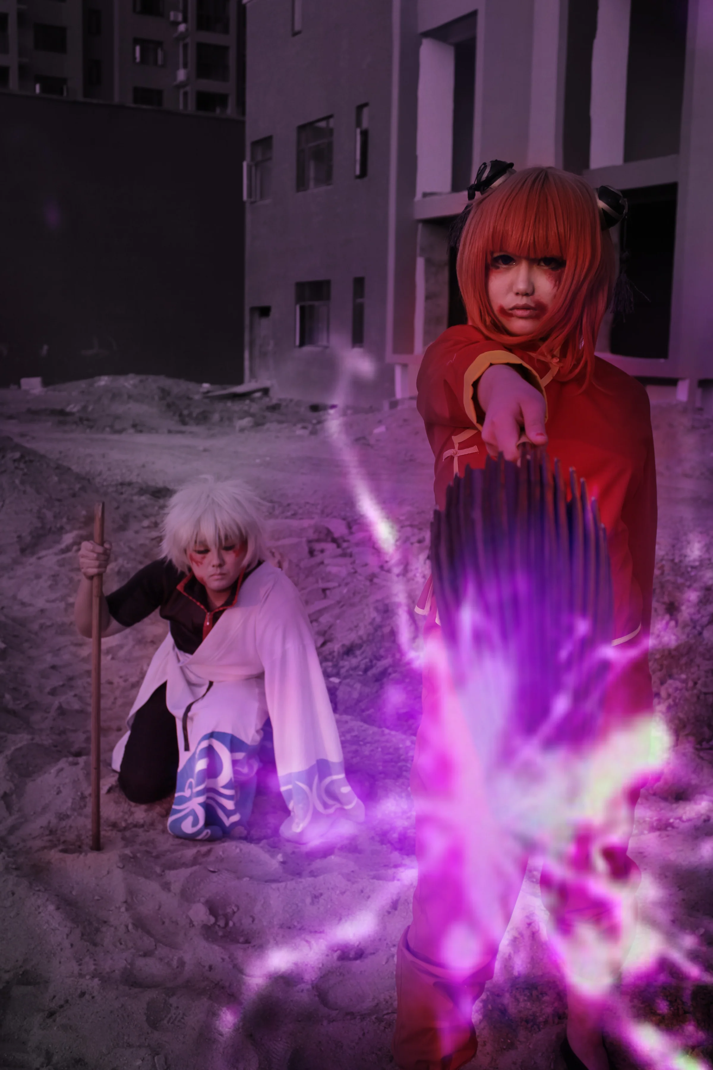 银神COS写真—怪兽夫妇的日常