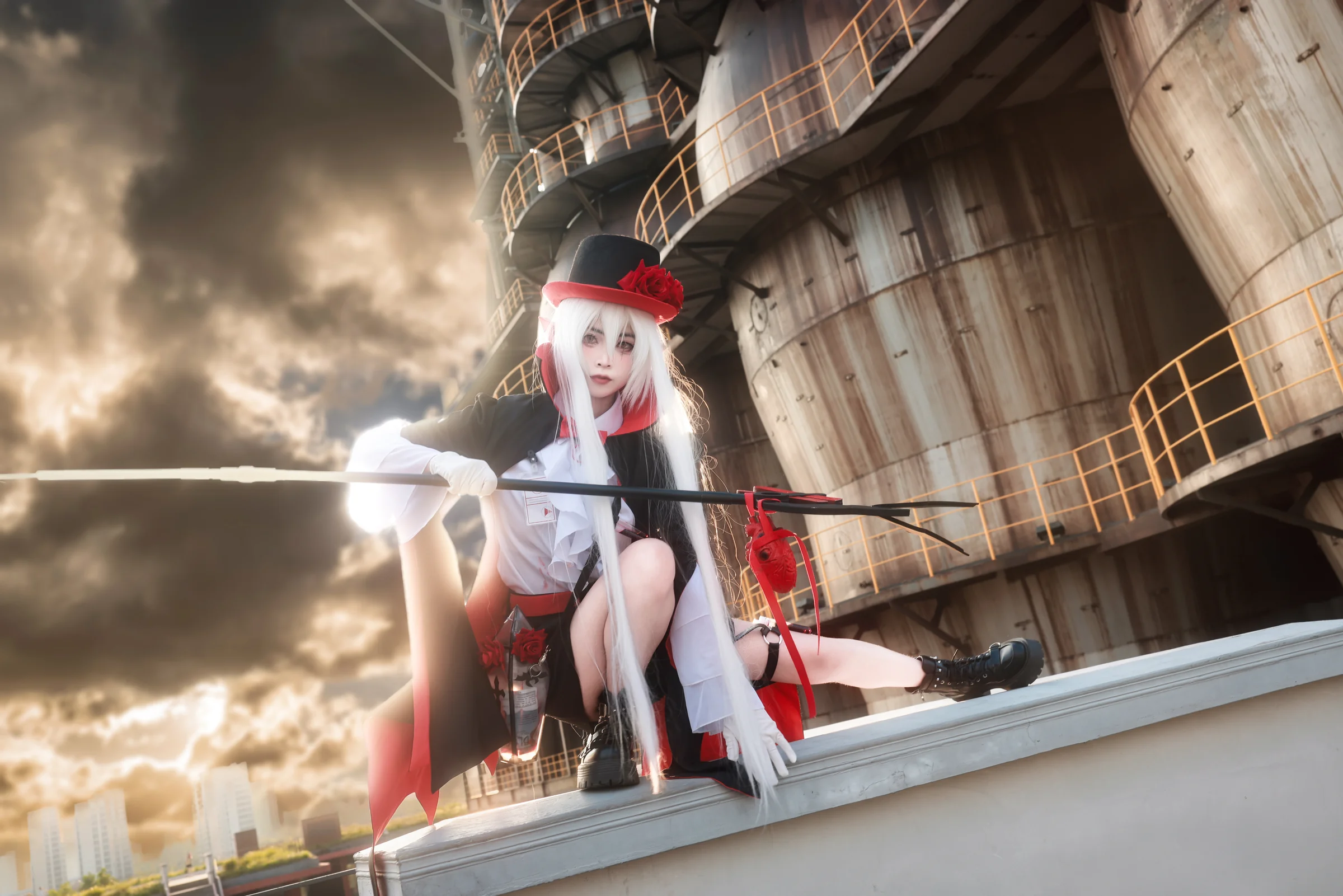 《明日方舟》华法琳盛宴COS写真