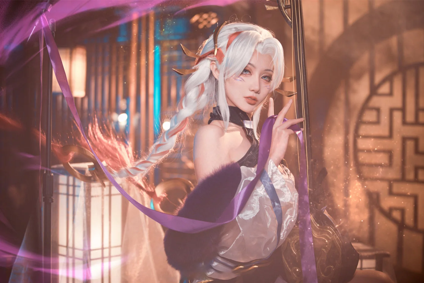 《王者荣耀》杨玉环COS写真