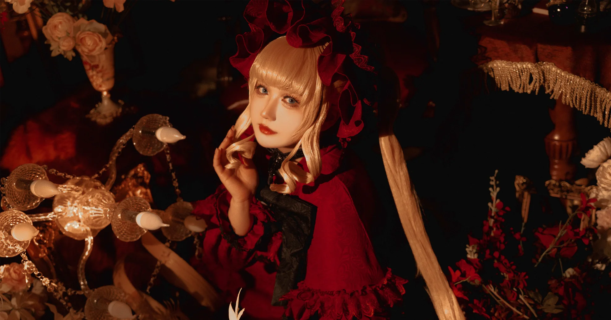 《蔷薇少女》第五人偶真红COS写真