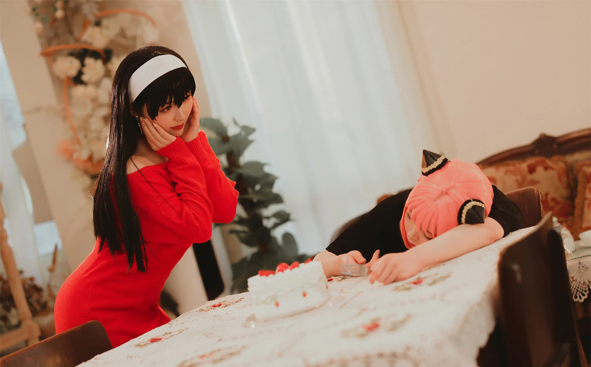 《间谍×过家家》约尔COS写真