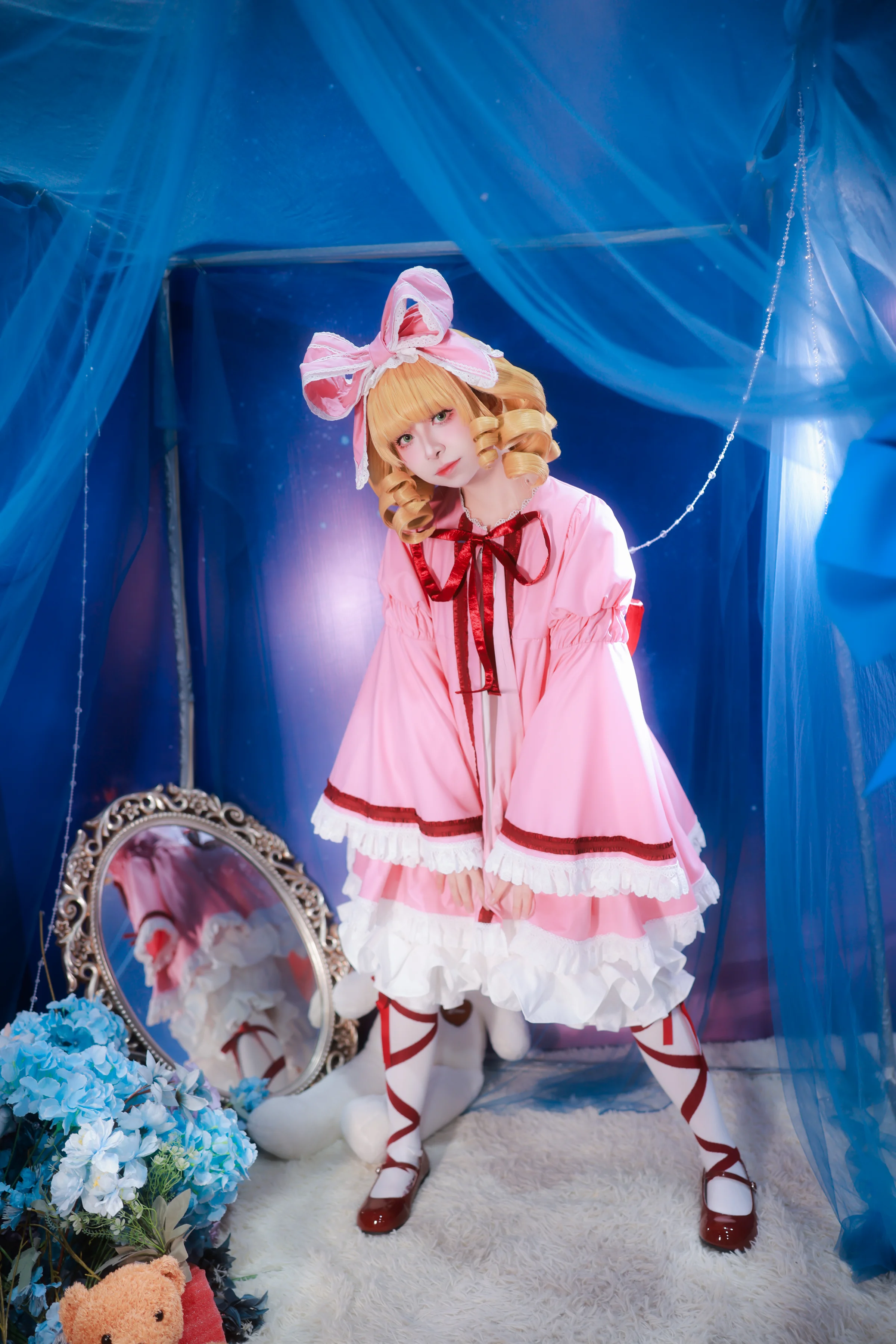 《蔷薇少女》雏莓COS写真