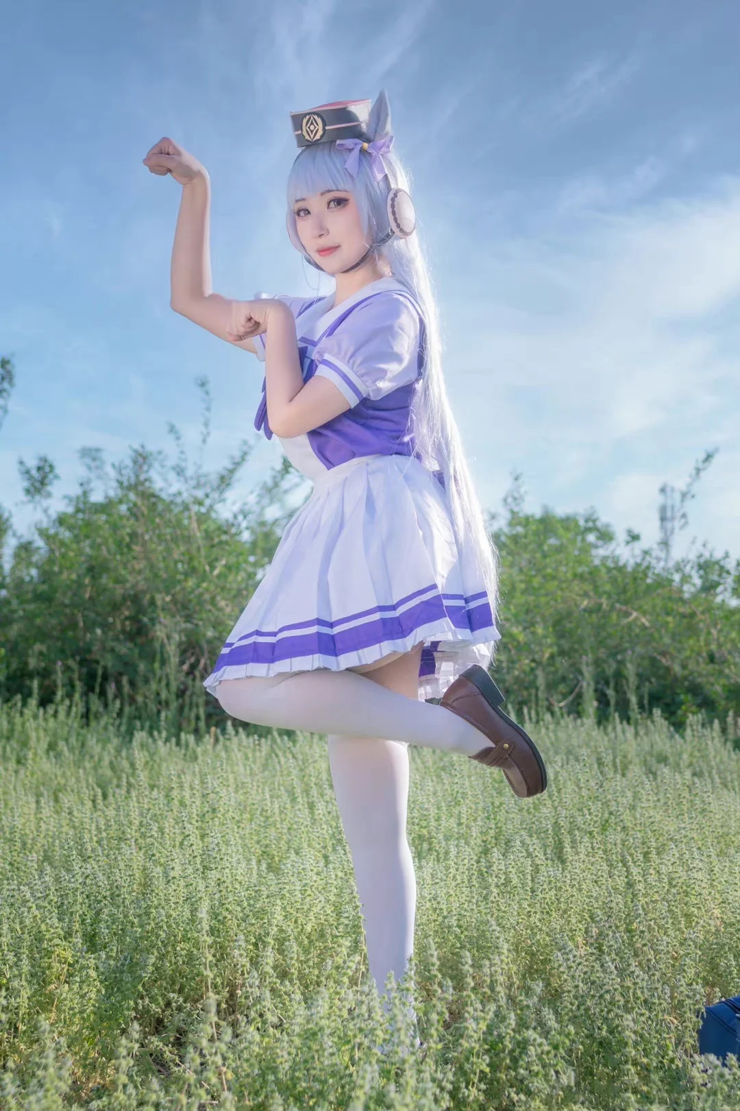 《赛马娘 》黄金船COS写真