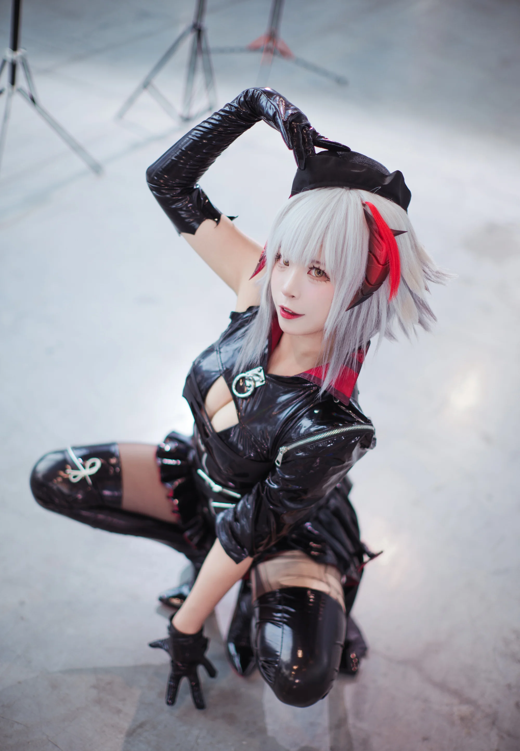 《明日方舟》 W 愚夜密函 COS写真