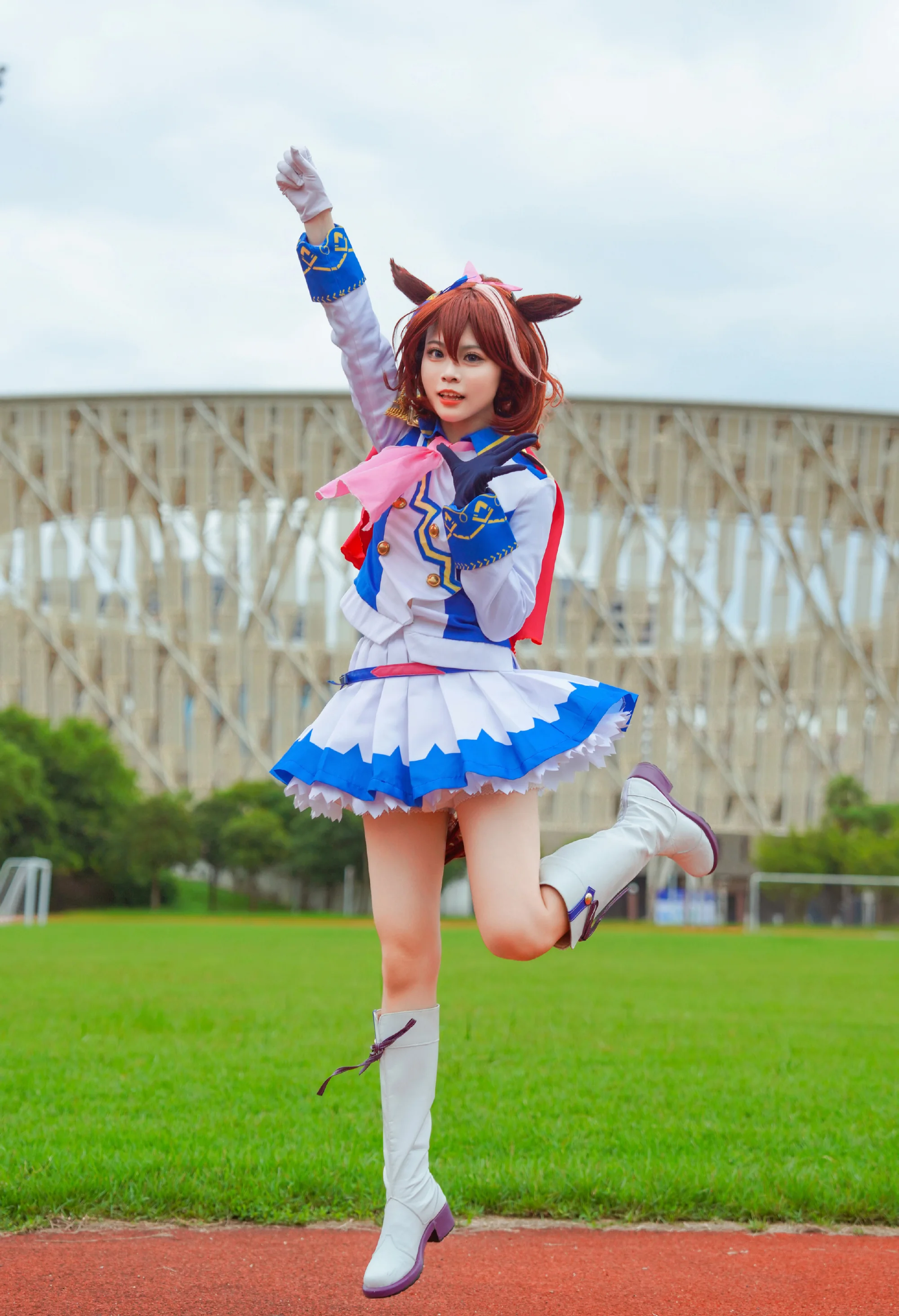 《闪耀优俊少女》东海帝王COS写真