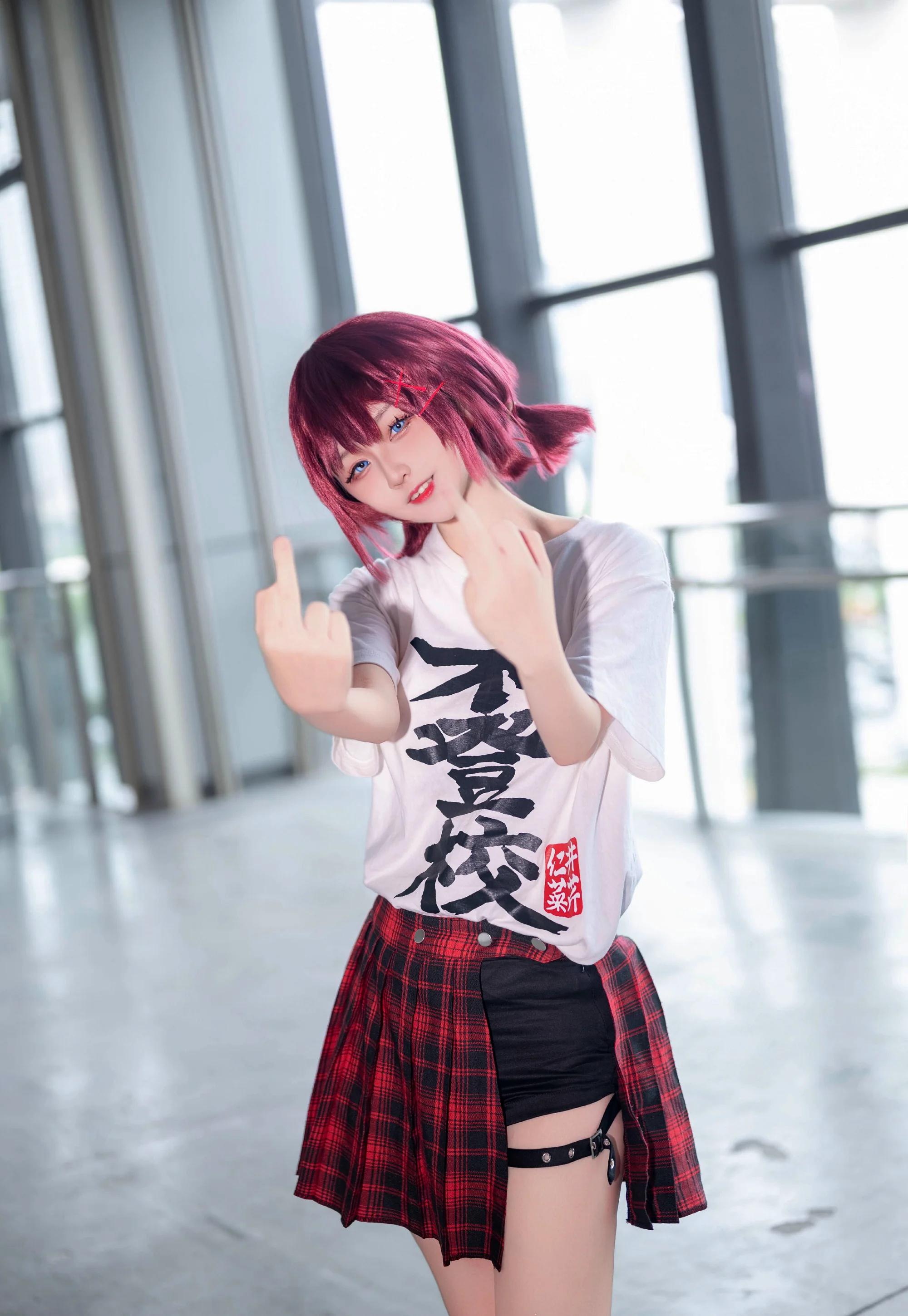 《少女乐队的呐喊》井芹仁菜COS写真