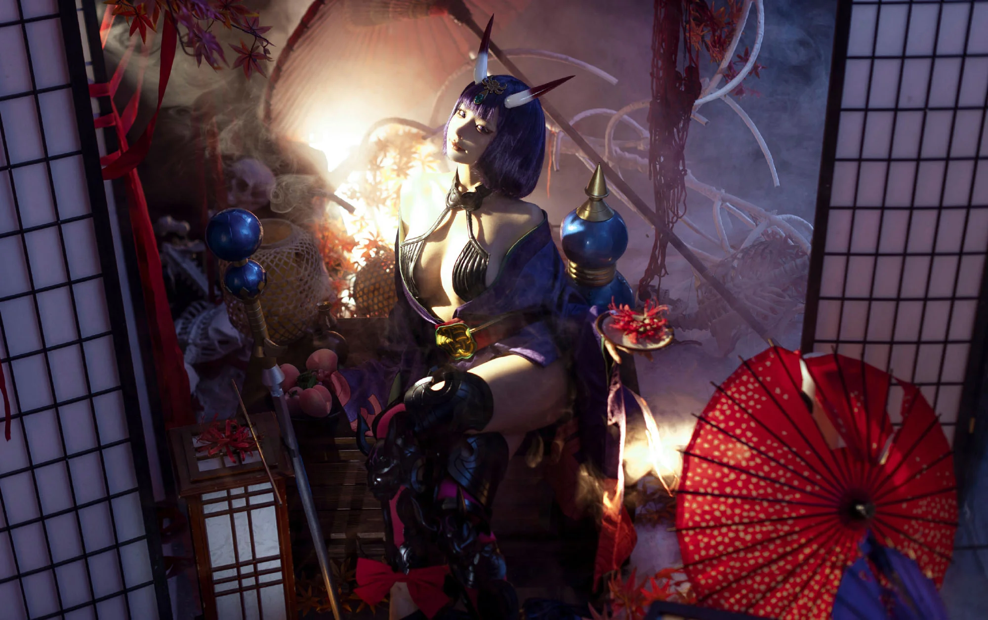 《Fate/Grand Order》酒吞童子COS写真