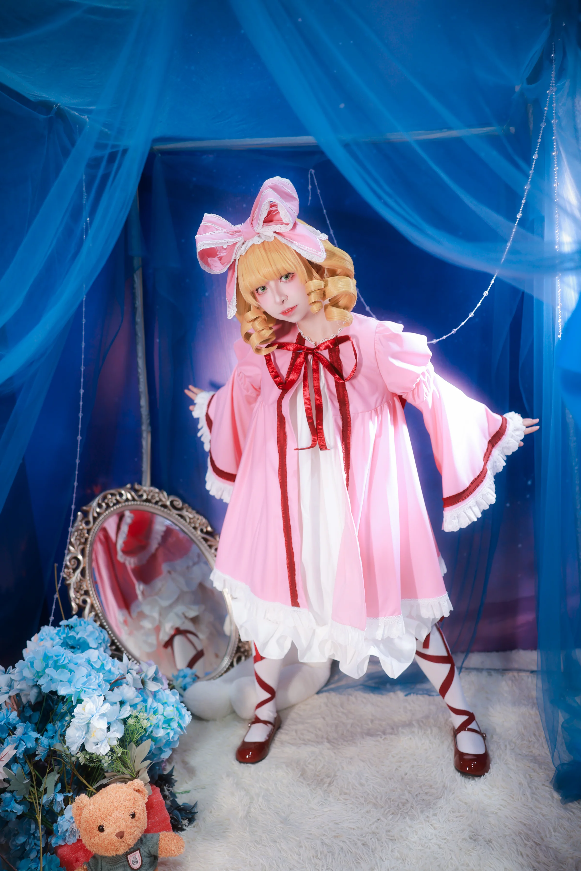 《蔷薇少女》雏莓COS写真