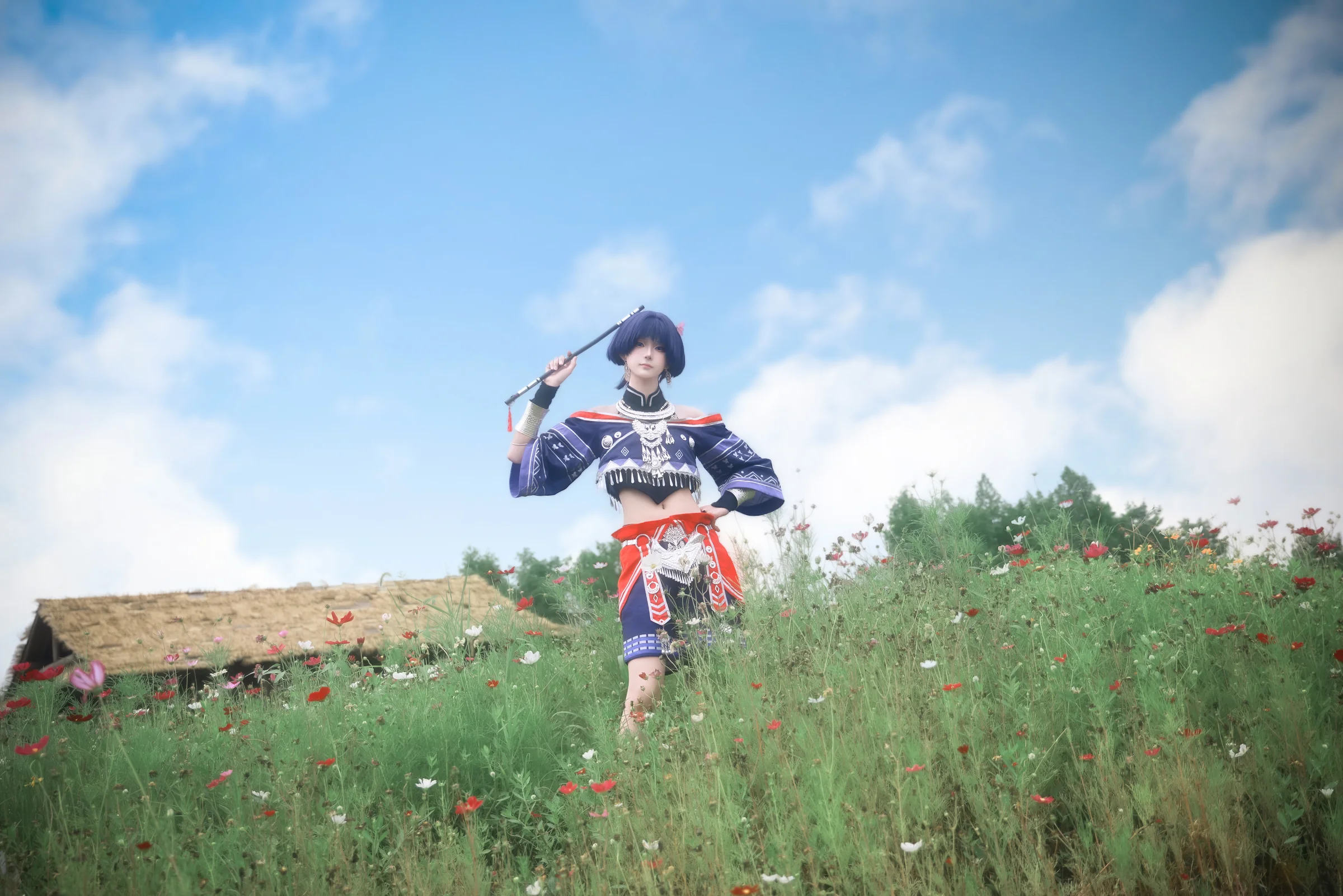 《原神》苗疆散兵COS写真