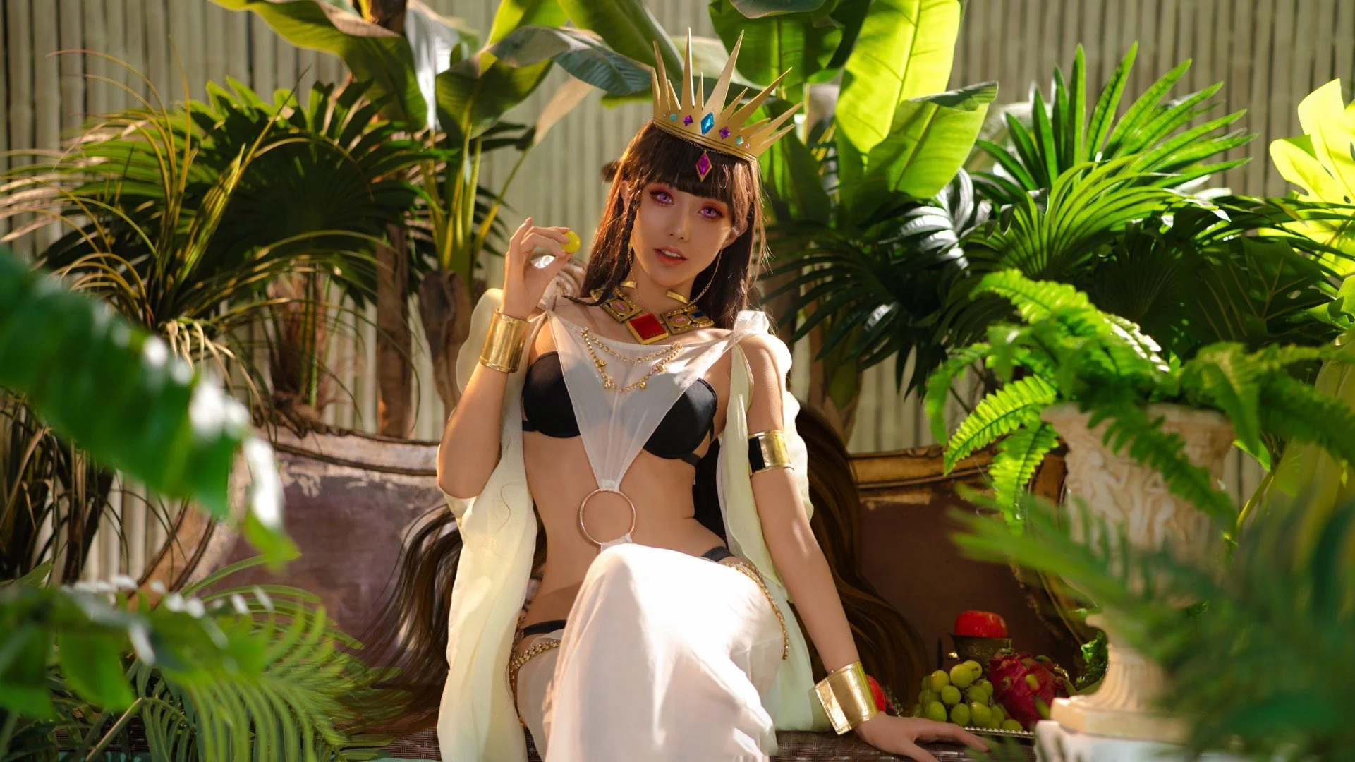 《宿命回响》萨巴女王COS写真