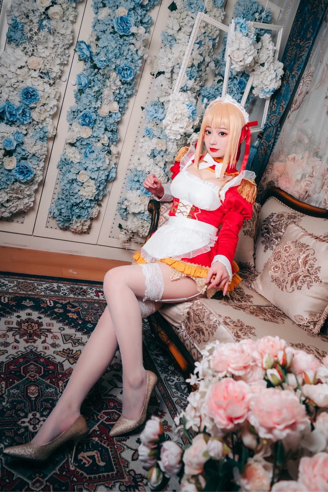《FGO》尼禄女仆 COS写真