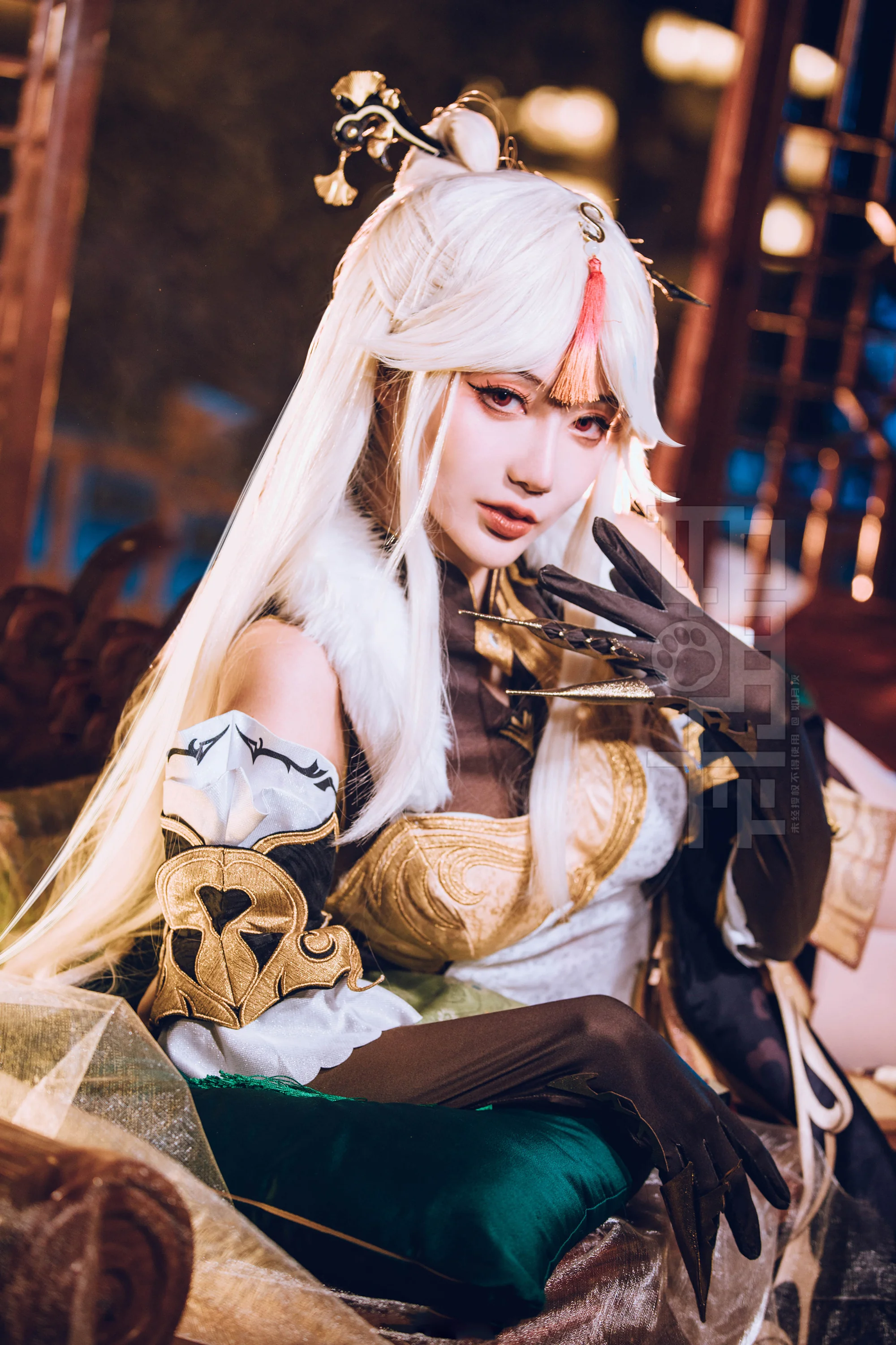 《原神》流风眷堇庭凝光COS写真