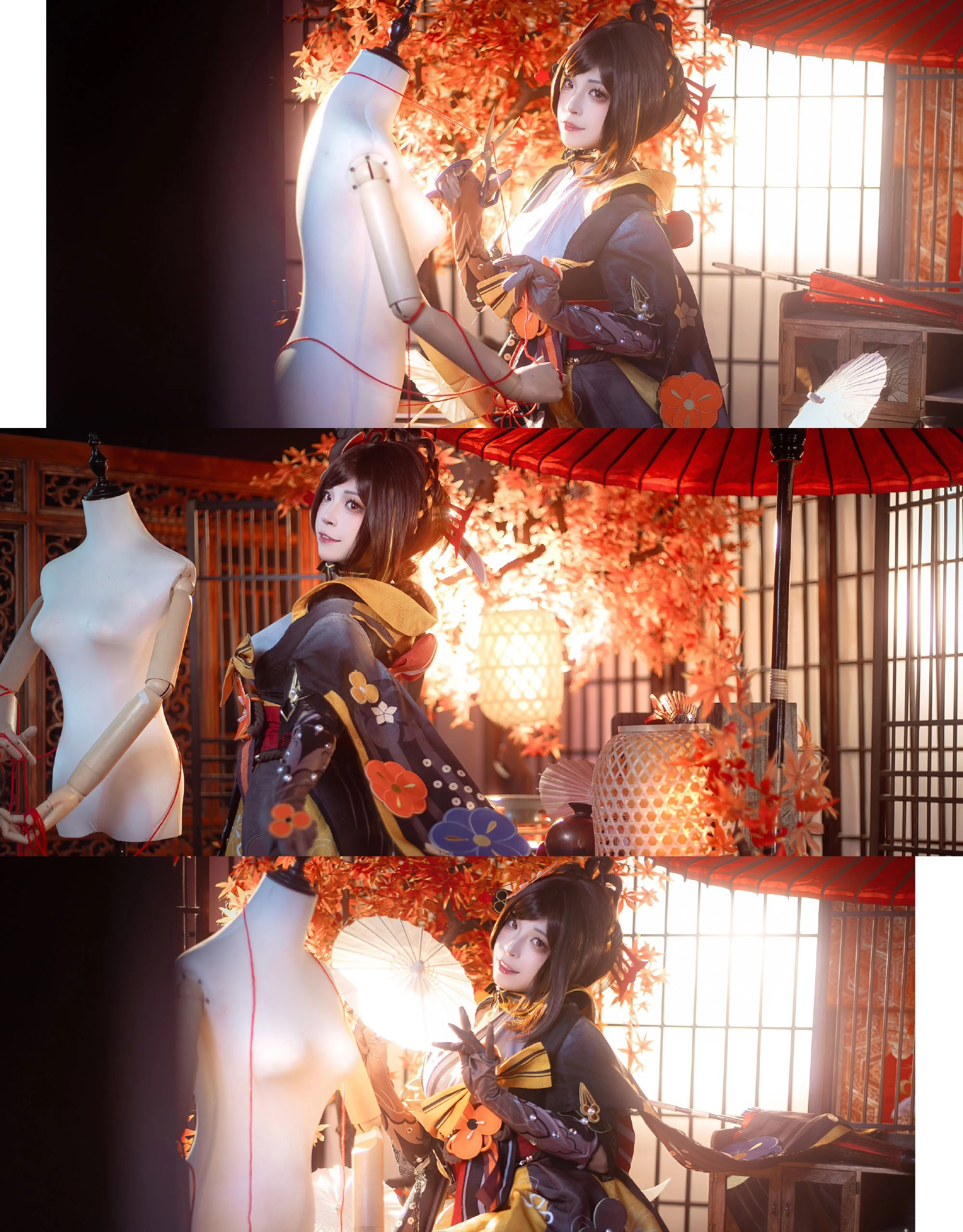 《原神》千织COS写真
