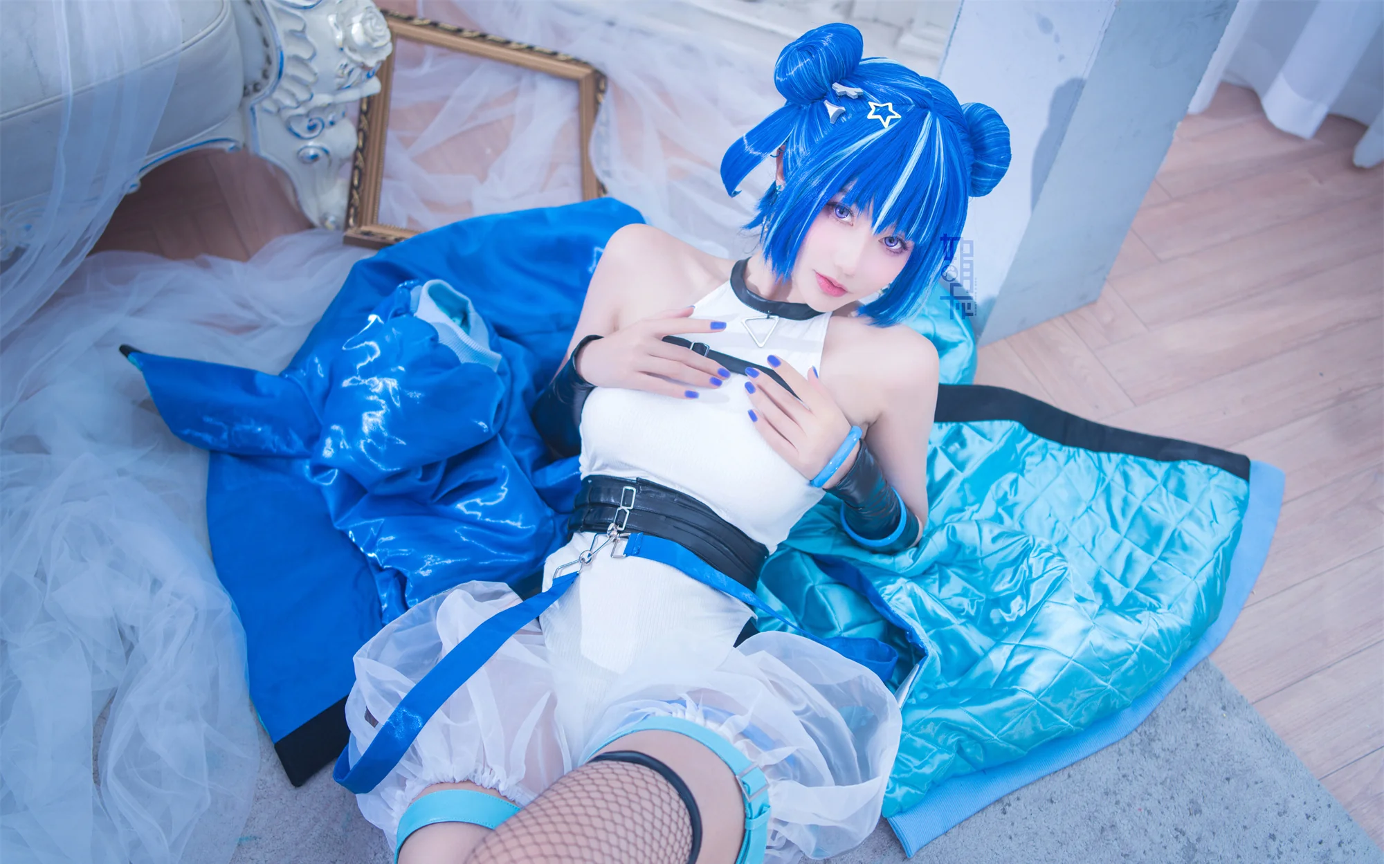 《游戏王》邪恶双子璃拉COS写真