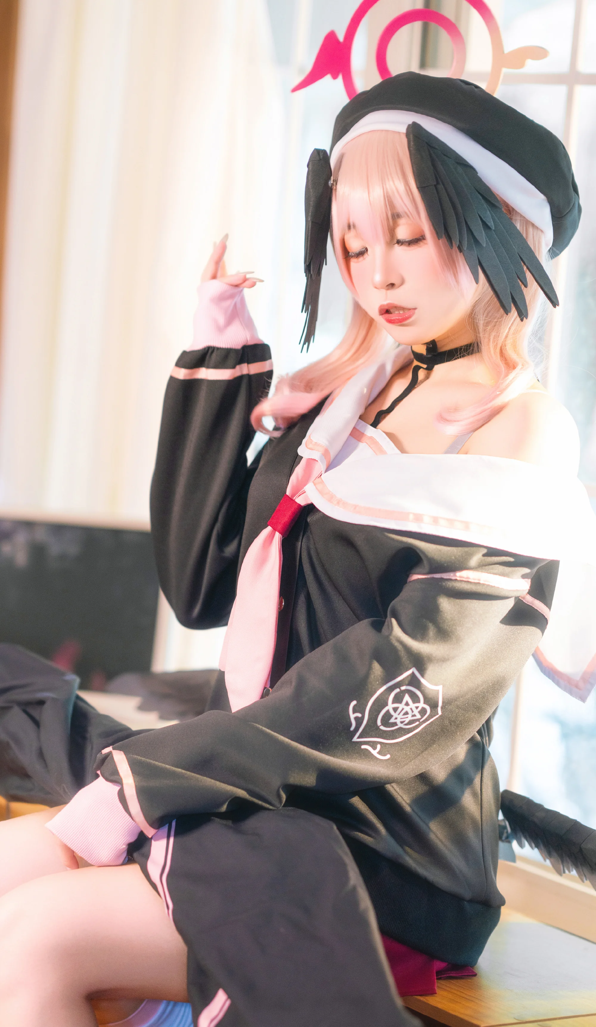 《蓝档案》下江小春COS写真