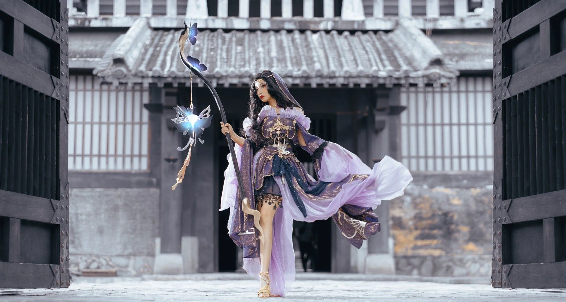 《逆水寒手游》九灵COS写真