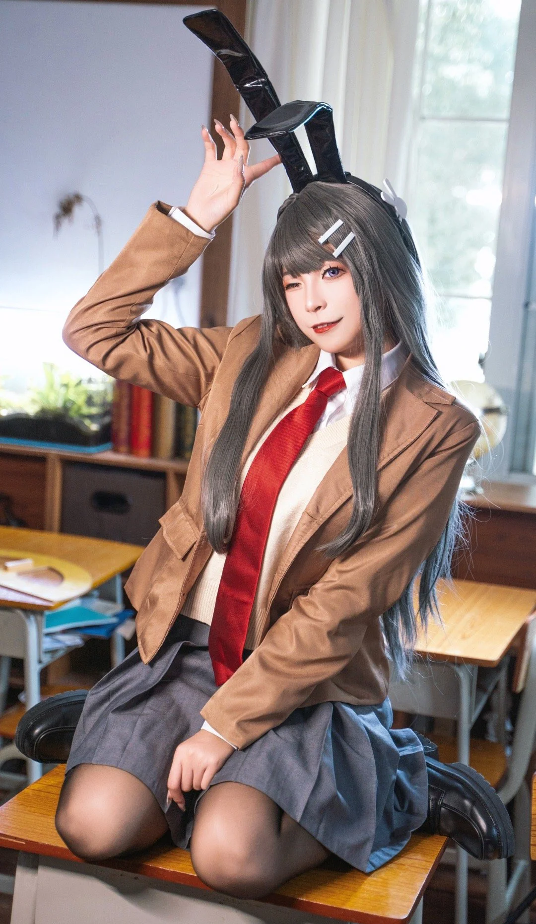 《青春猪头少年系列》樱岛麻衣COS写真