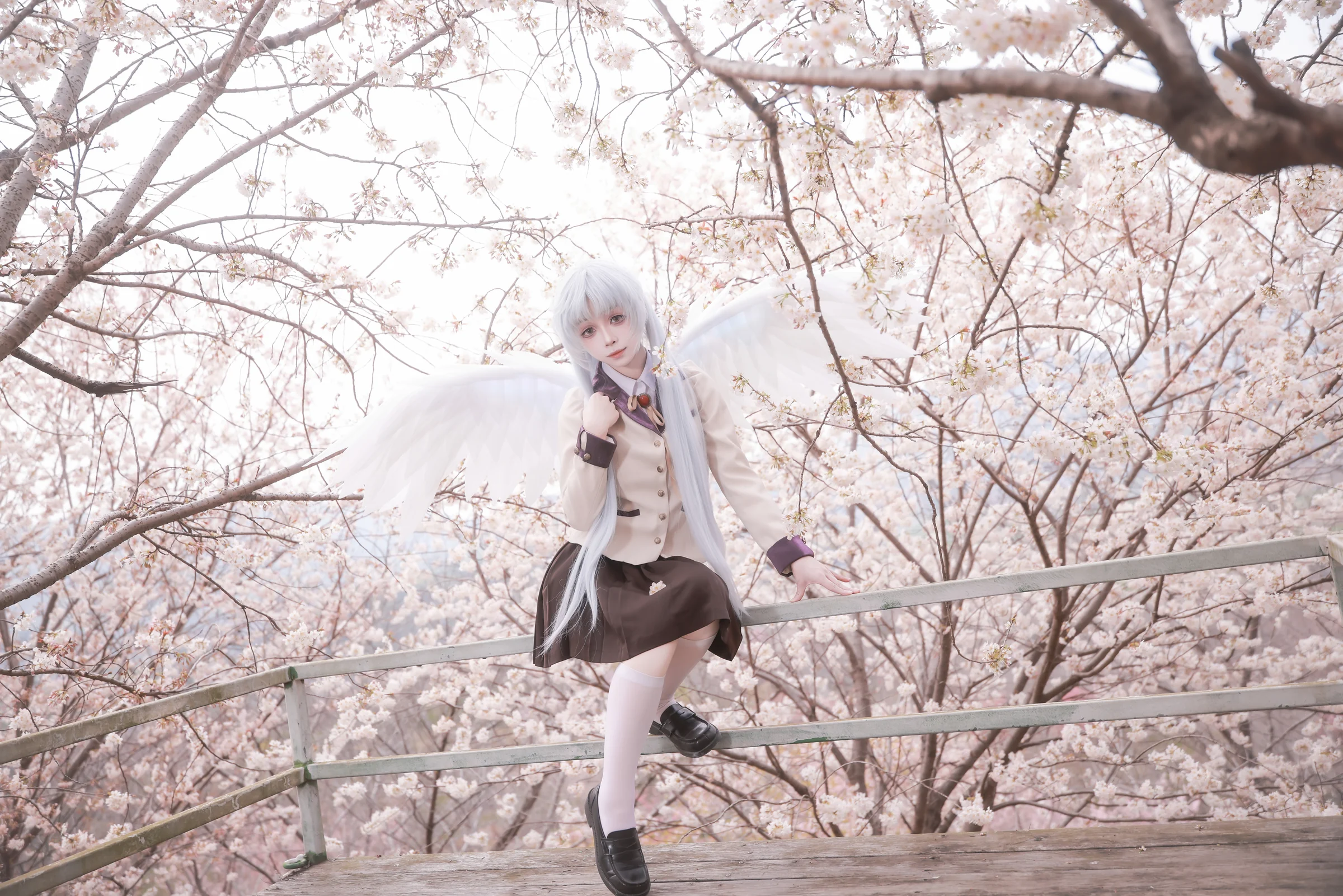 《Angel Beats!》立华奏COS写真