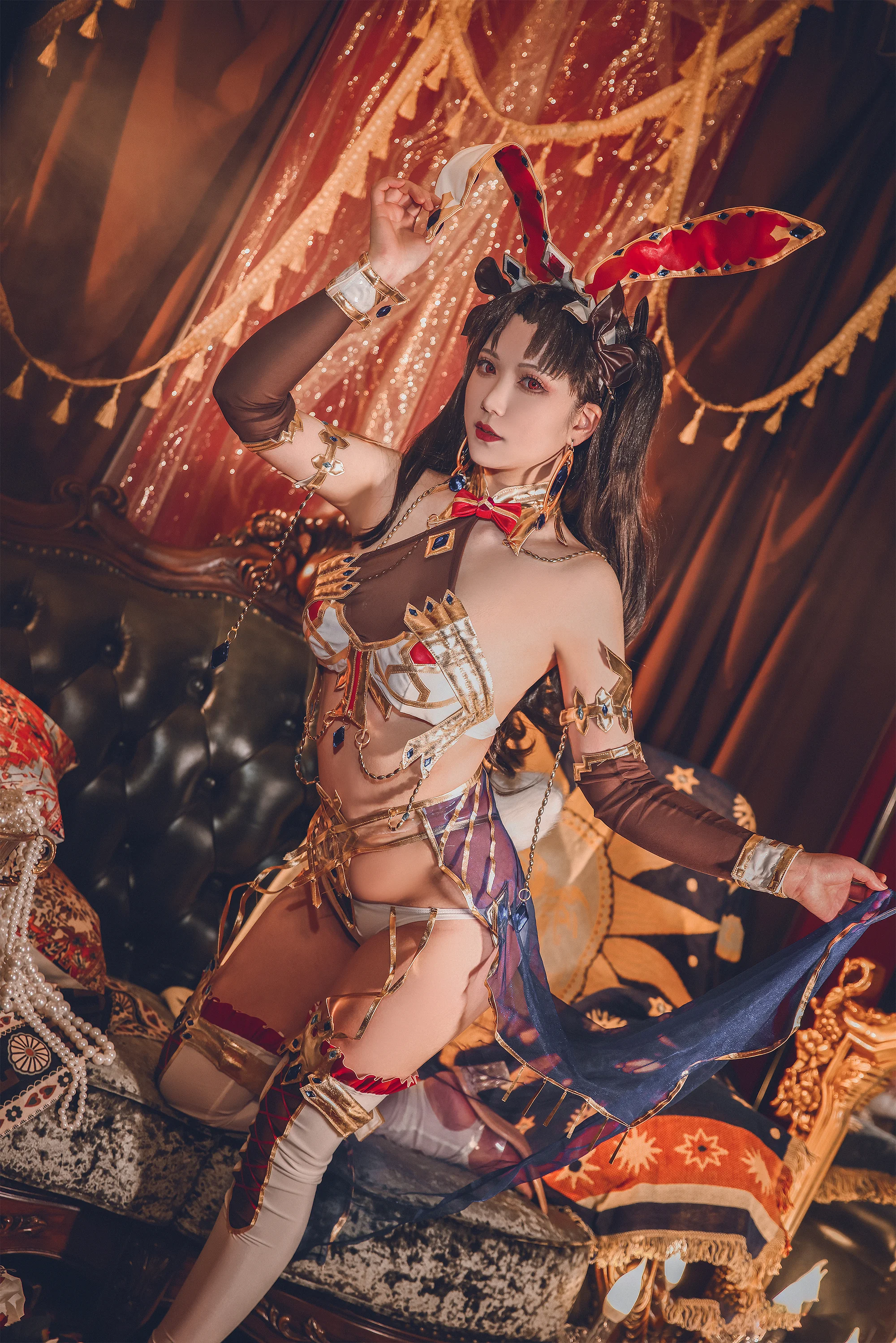 《FGO》伊什塔尔•兔女郎同人COS写真