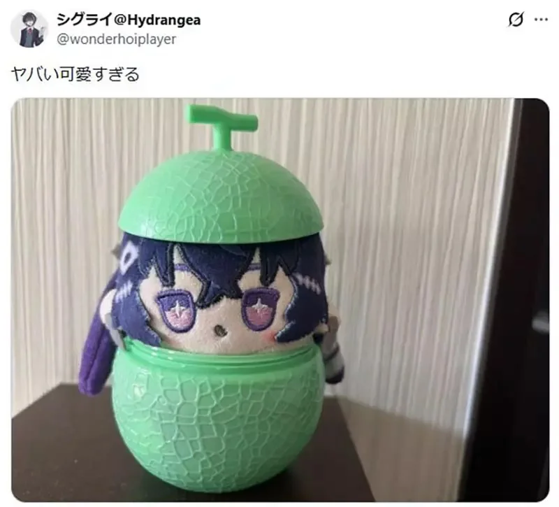 《哈密瓜球娃活》哈密瓜冰沙空容器 用來盛裝娃娃超可愛｜高清图片集
