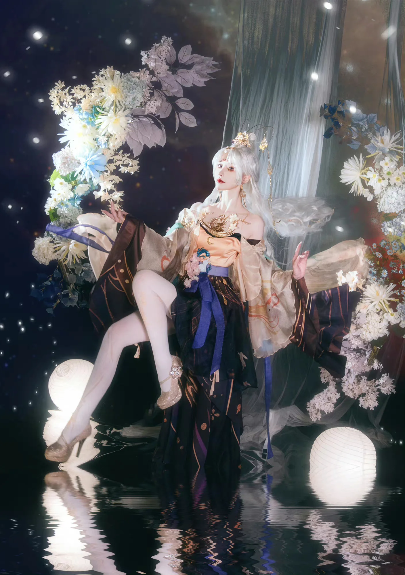 《倩女幽魂手游》月下仙子COS写真