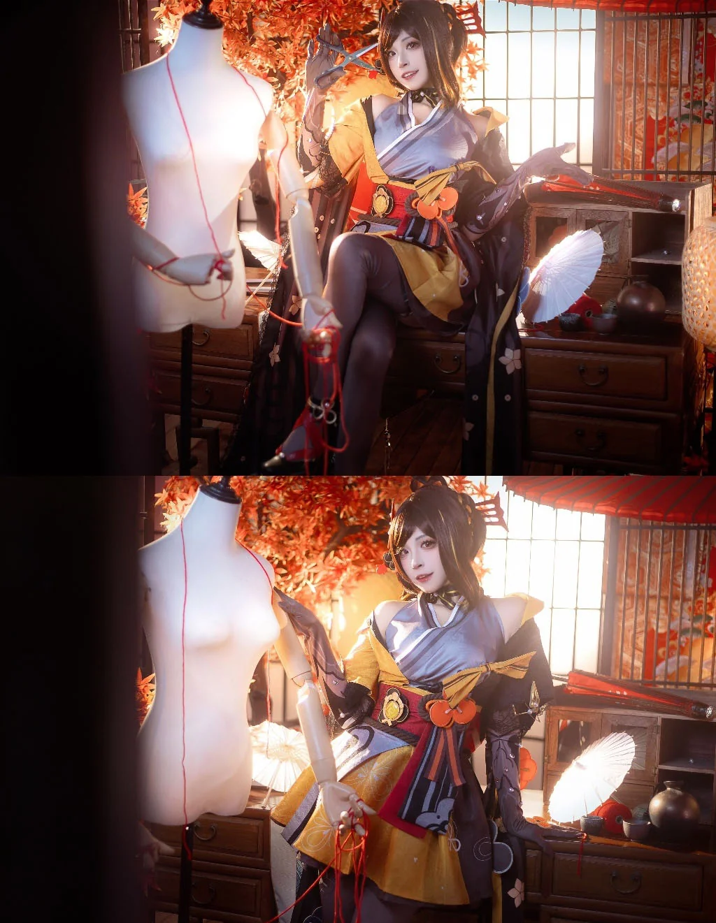《原神》千织COS写真