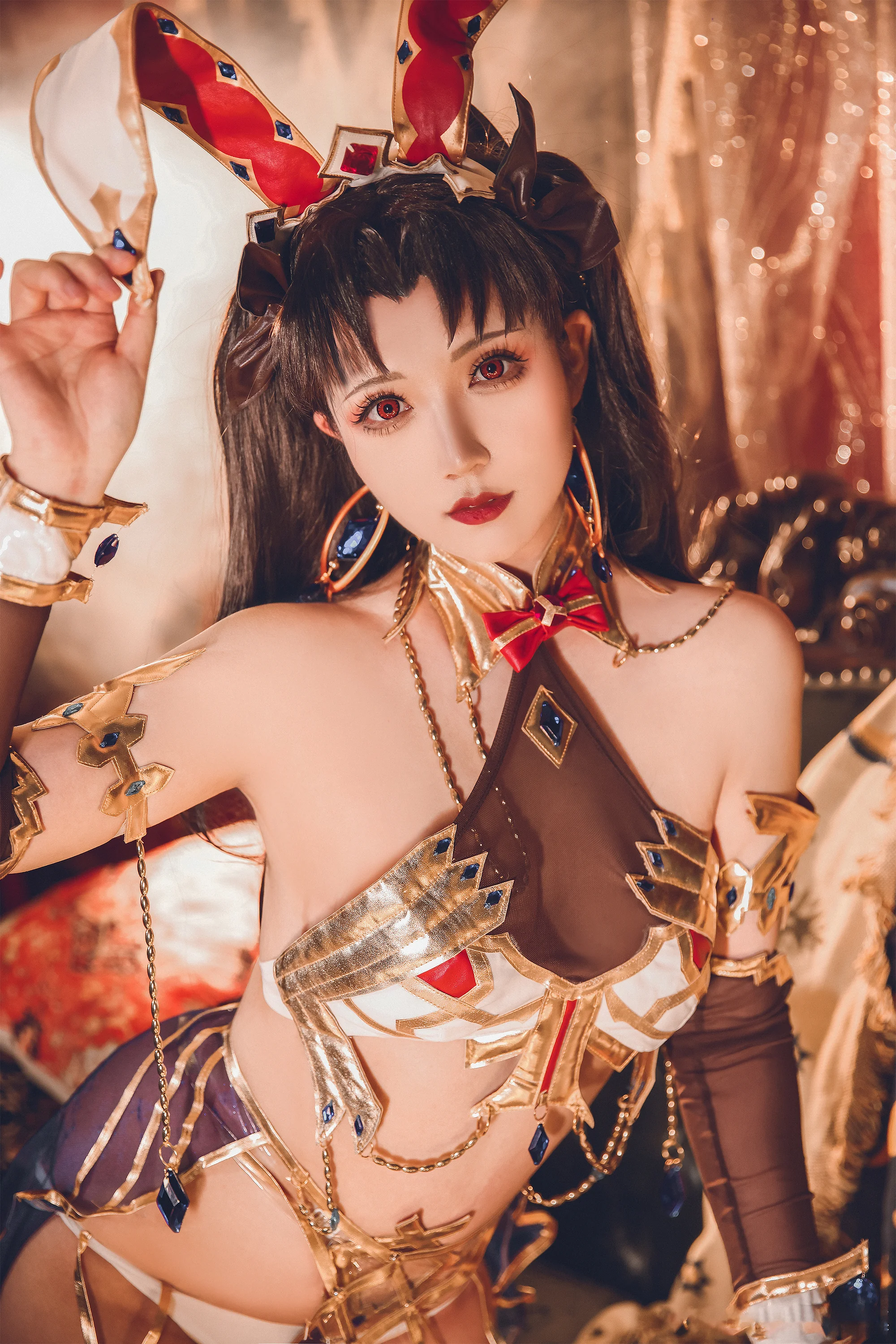 《FGO》伊什塔尔•兔女郎同人COS写真