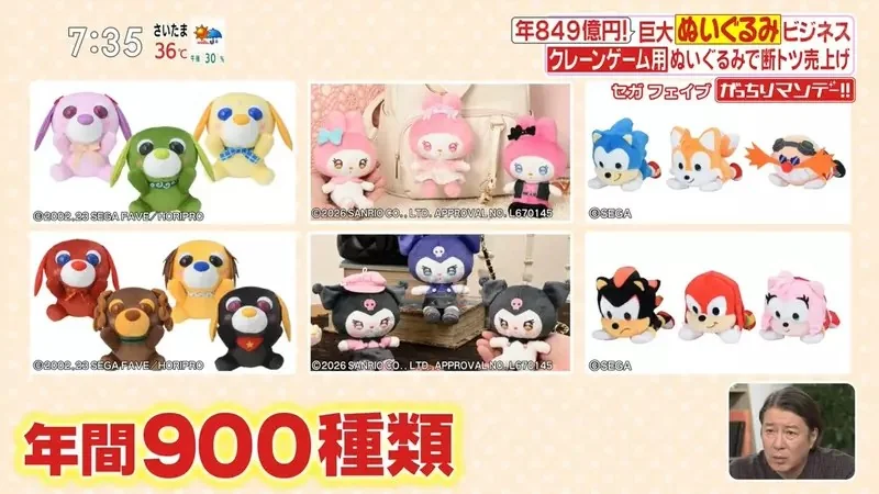 直擊SEGA公司的《夾娃娃機獎品研發部門》其實藏著很多你不知道的學問｜高清图片集