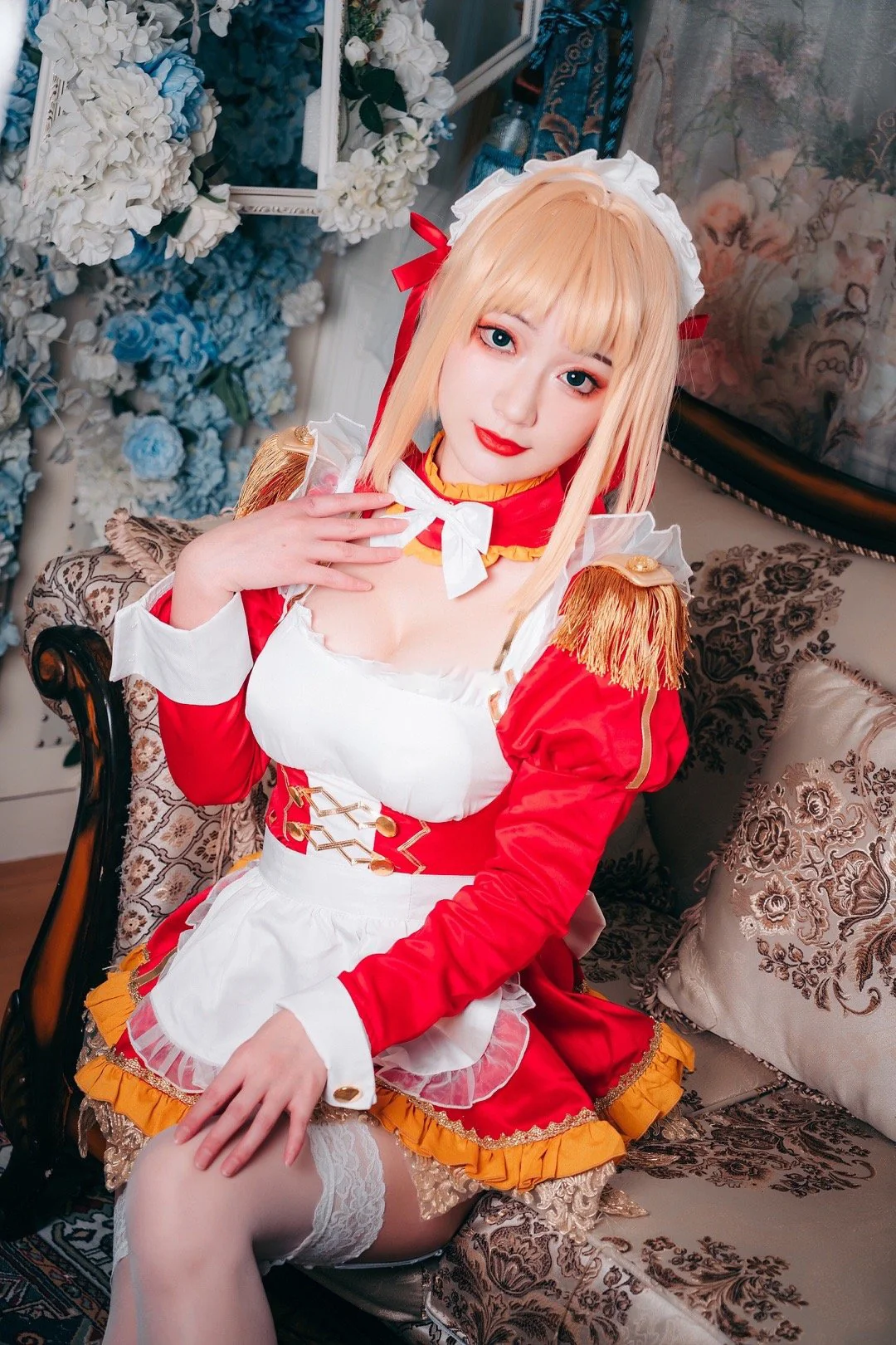 《FGO》尼禄女仆 COS写真