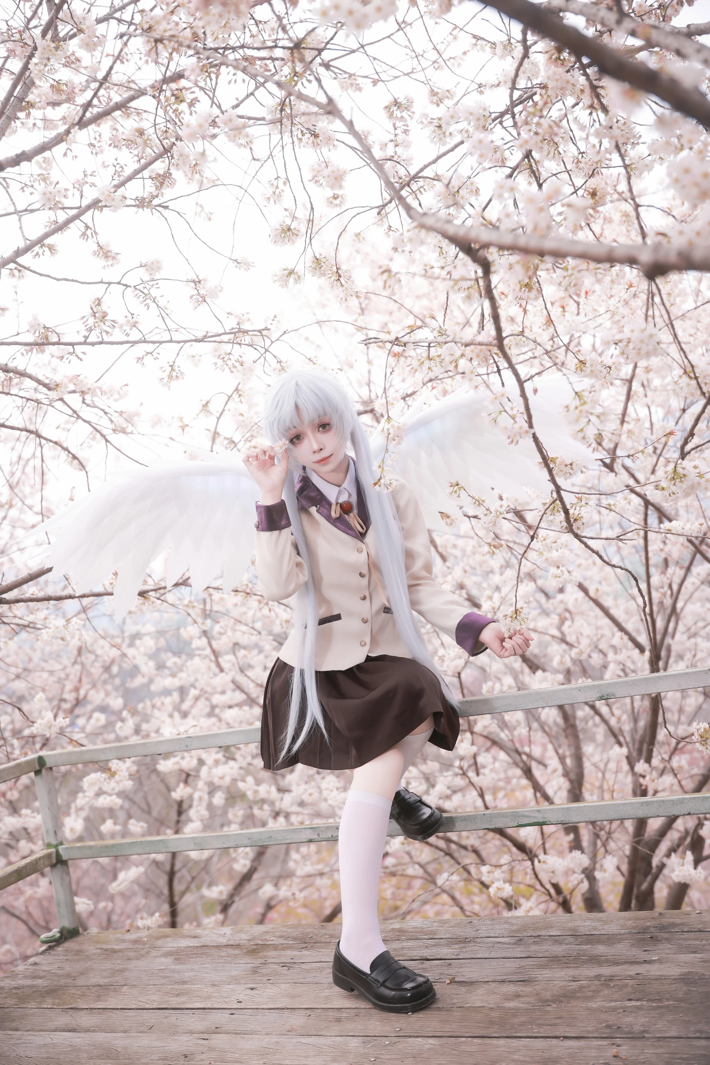 《Angel Beats!》立华奏COS写真