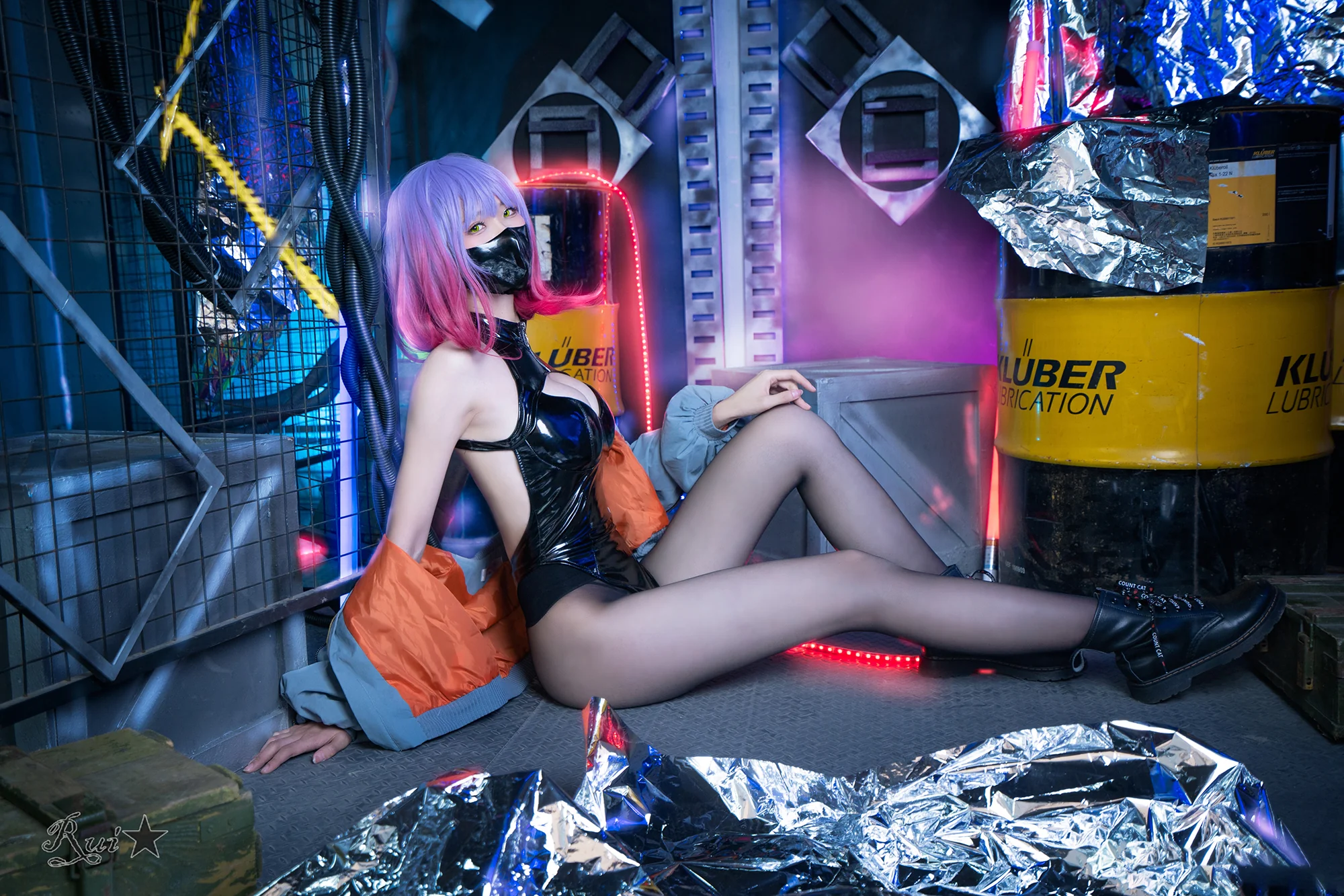 AstrumDesign 口罩露娜COS写真