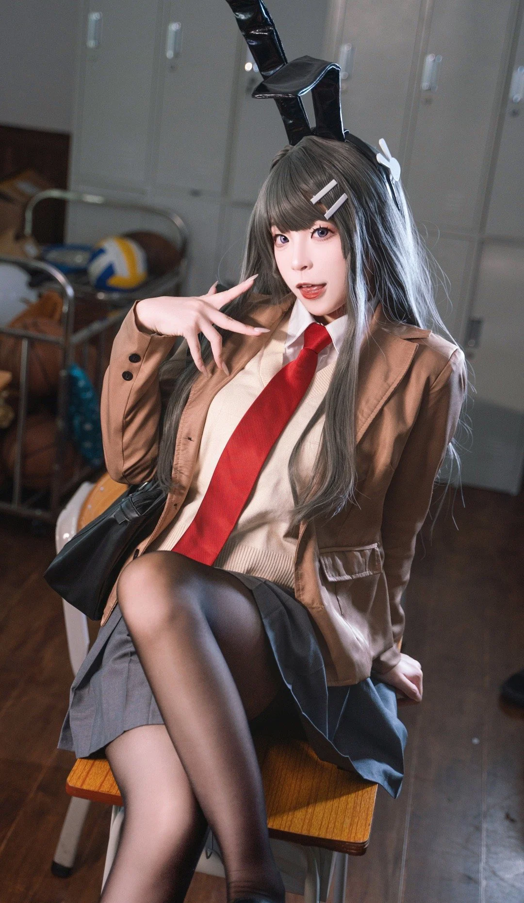 《青春猪头少年系列》樱岛麻衣COS写真