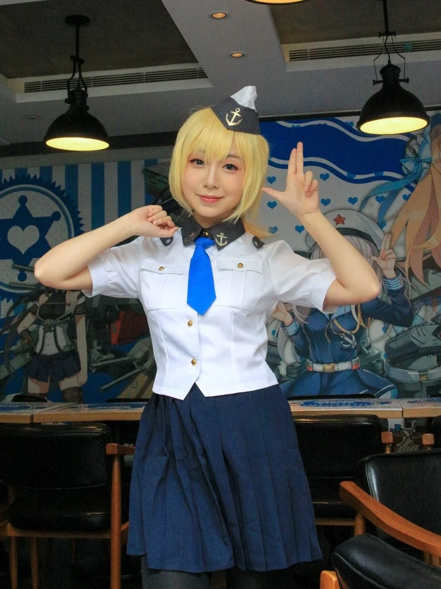 你感受到海风的气息了吗？——战舰少女R x Maid Jump Cafe主题餐厅正式开放！｜高清图片集