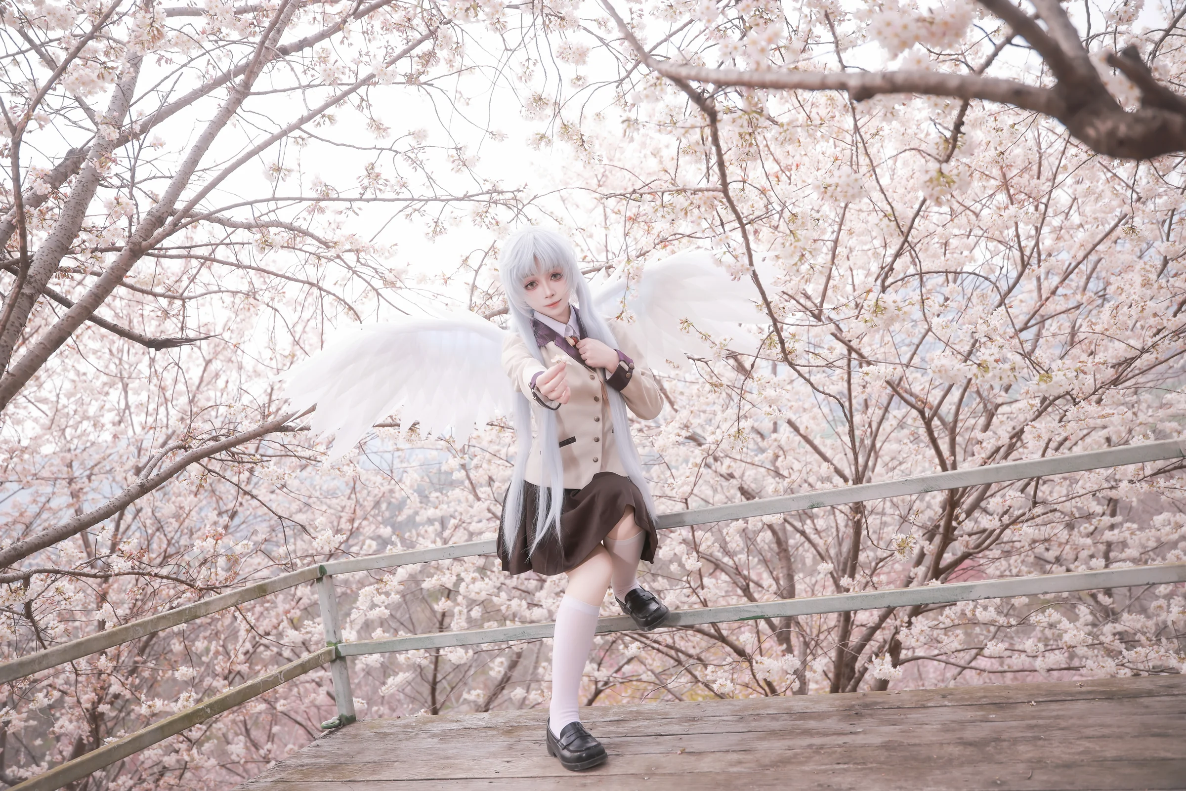 《Angel Beats!》立华奏COS写真