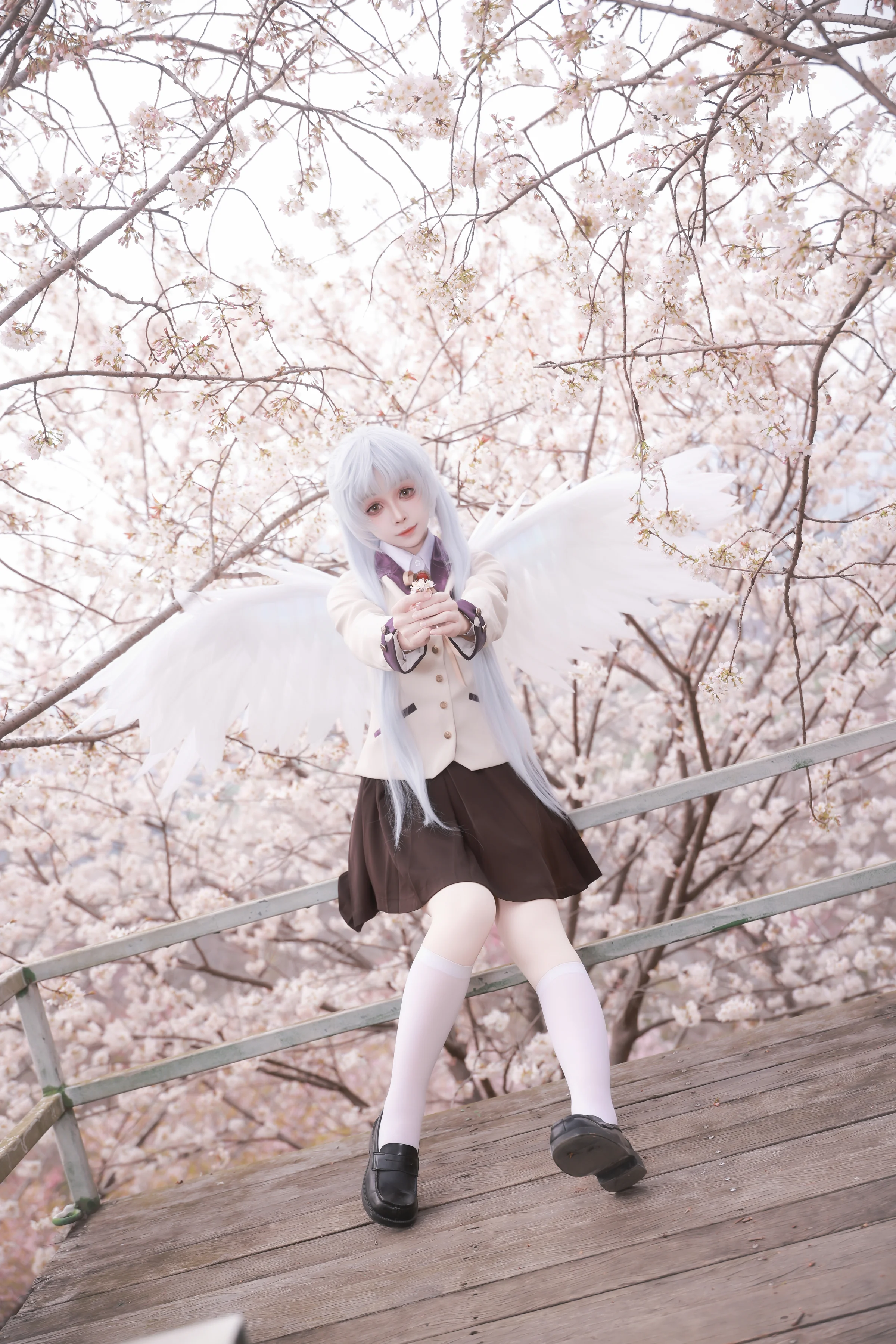 《Angel Beats!》立华奏COS写真