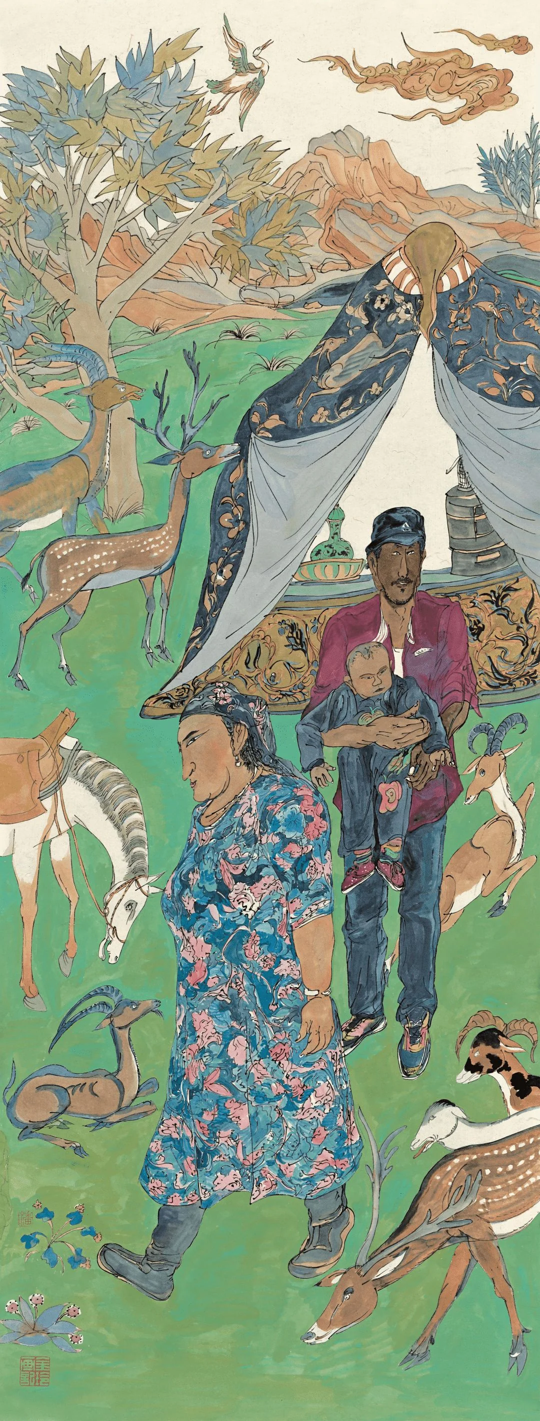 心如梦，画作诗：潘金玲画作欣赏｜高清图片集