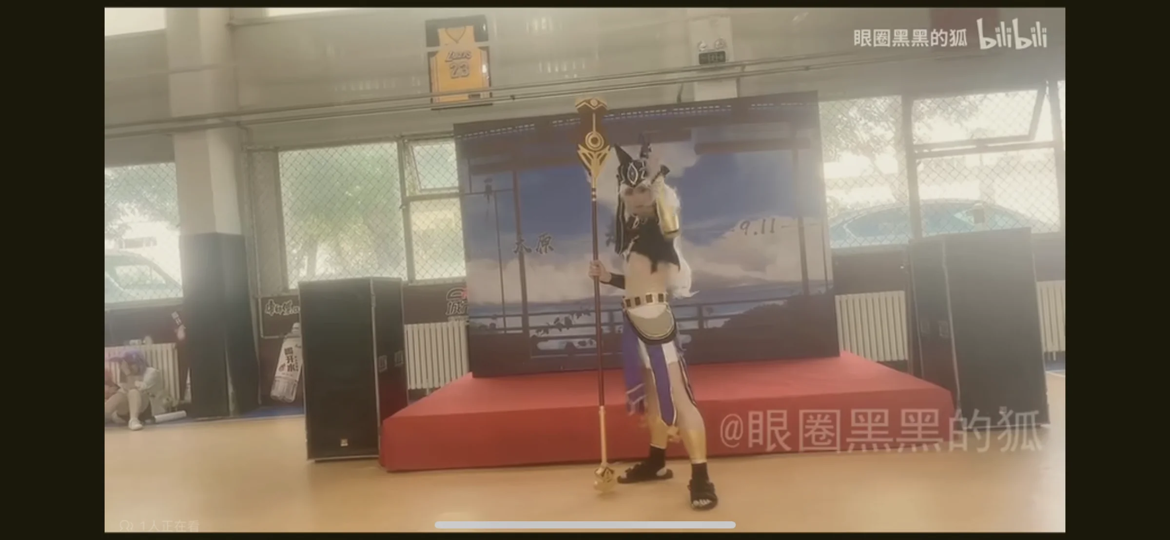 我原神须弥赛诺的COS写真场照