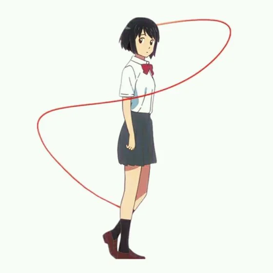【首先你得有个女朋友】新海诚动画电影「你的名字。」情侣头像｜高清图片集